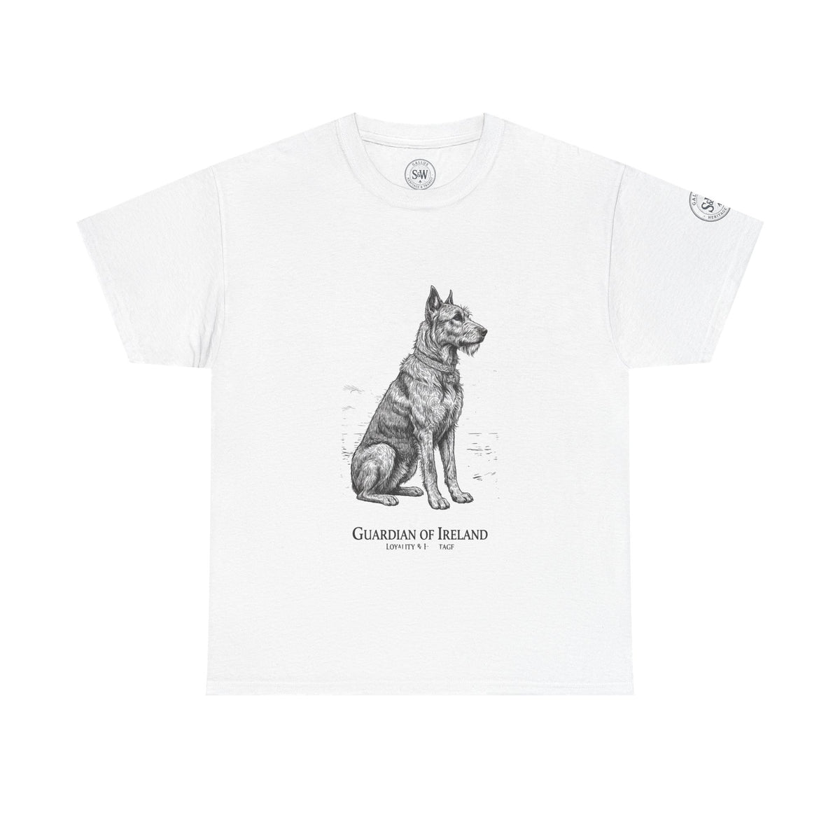 Guardian of Ireland German Shepherd Irish dog T-shirt
