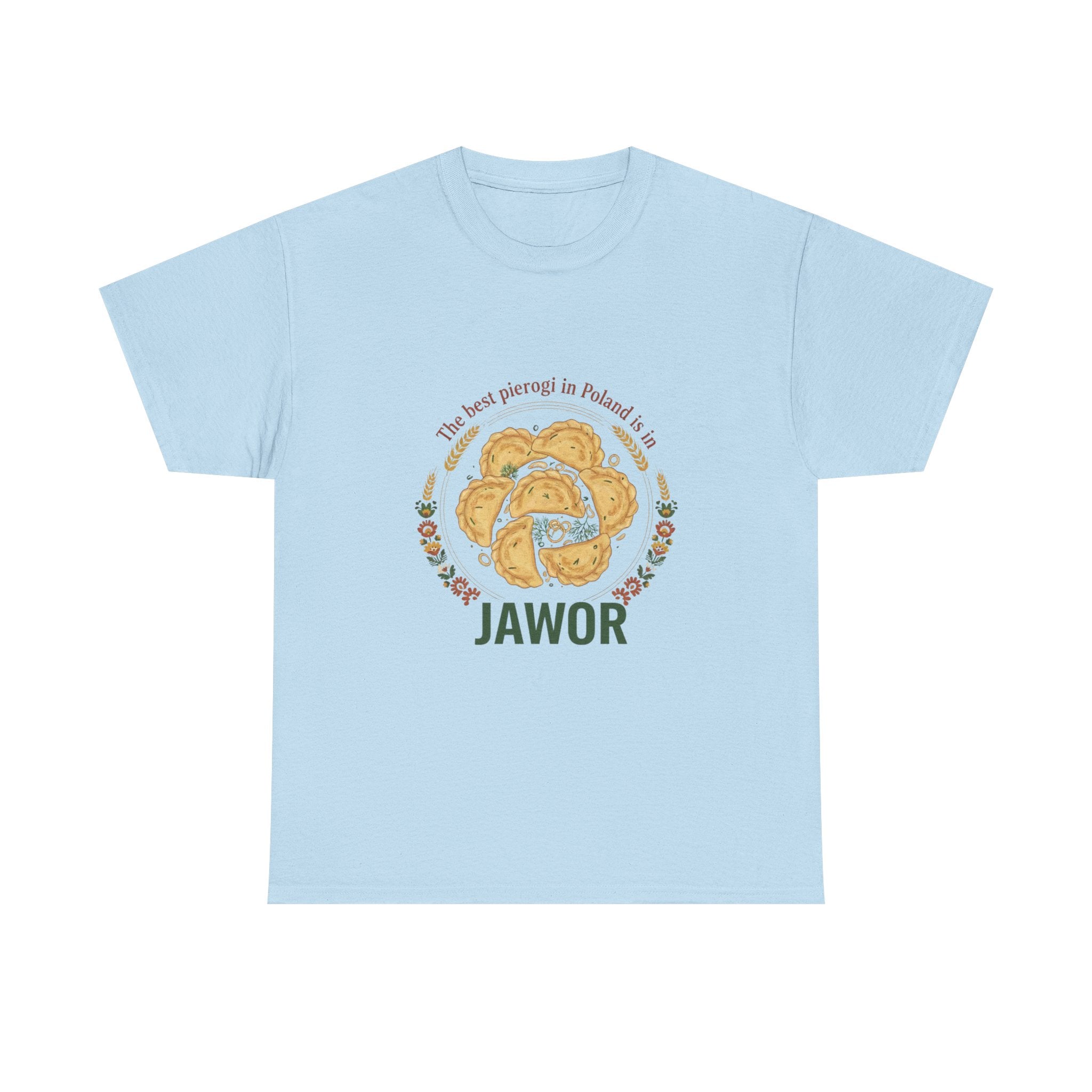 Pierogi Festival T-Shirt — 'Jawor' Polish Pierogi Design