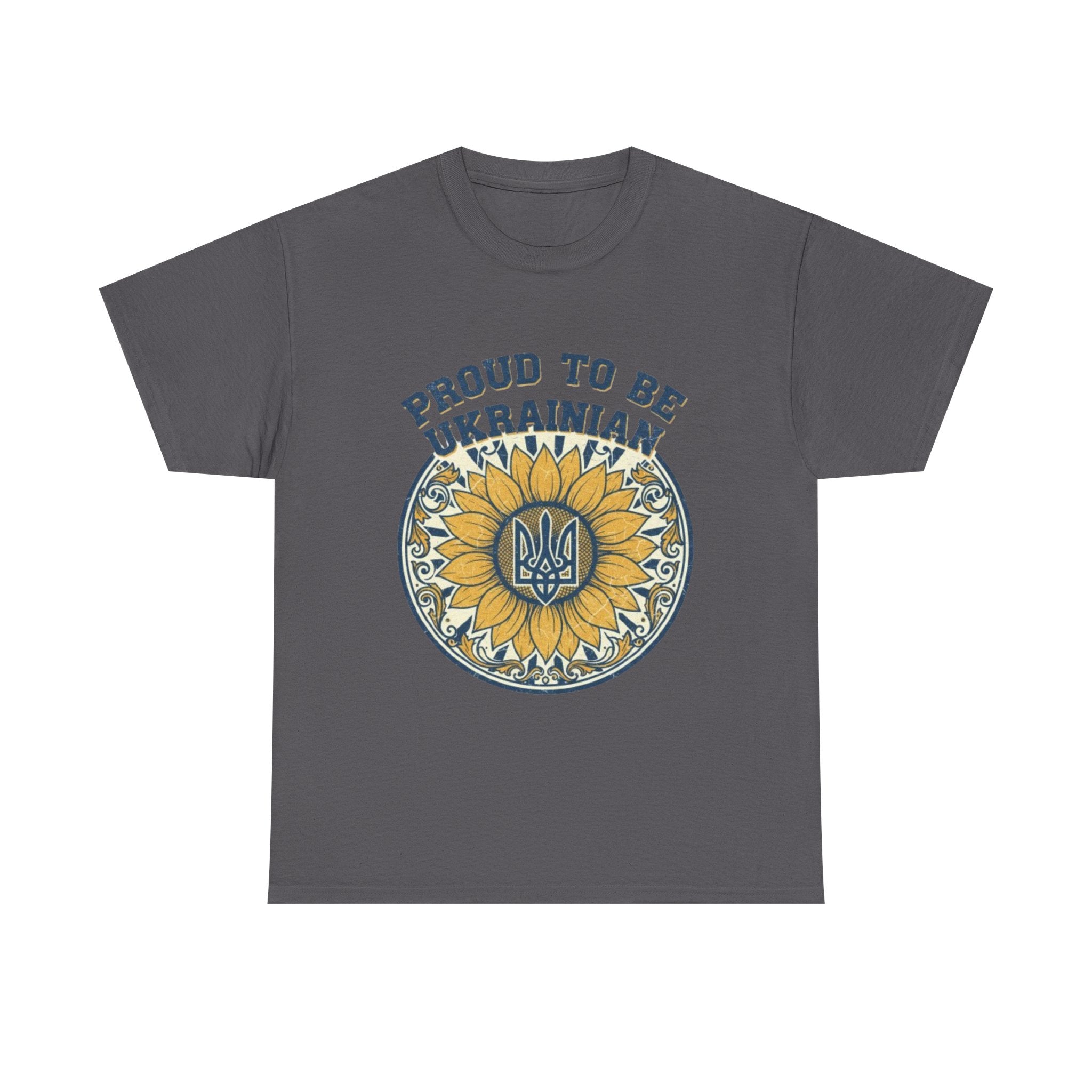 Proud to Be Ukrainian Sunflower T-Shirt
