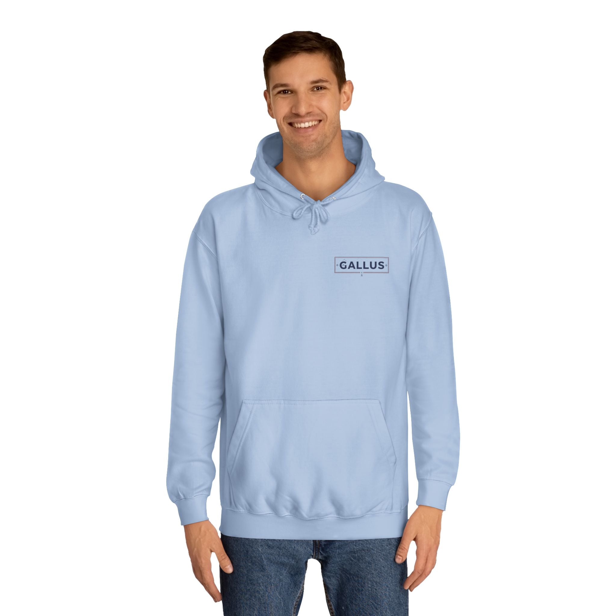 Gallus Mountain Hoodie — Forest Green College Logo Pullover