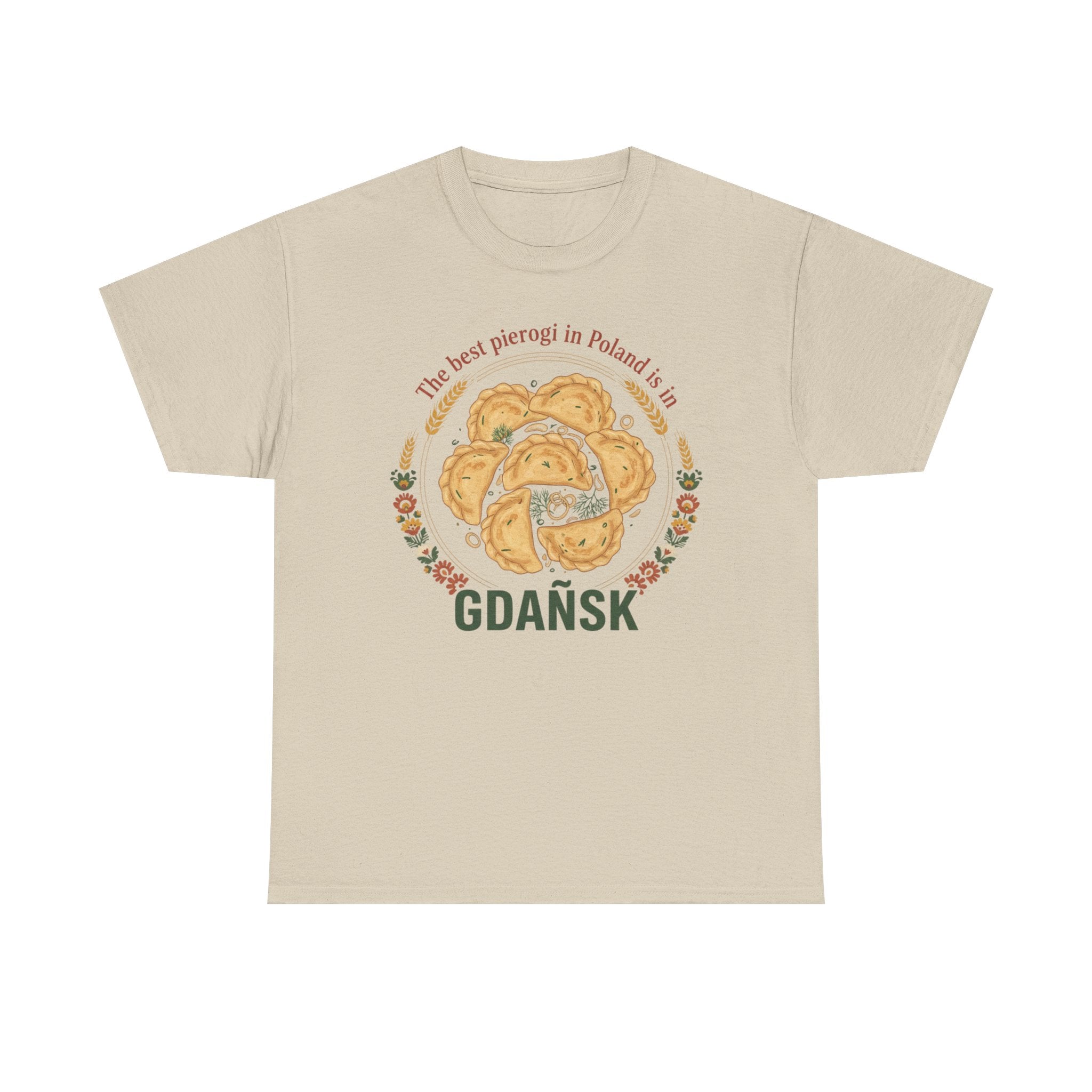 Gdańsk Pierogi T-Shirt — "The best pierogi in Poland" Travel Souvenir Tee