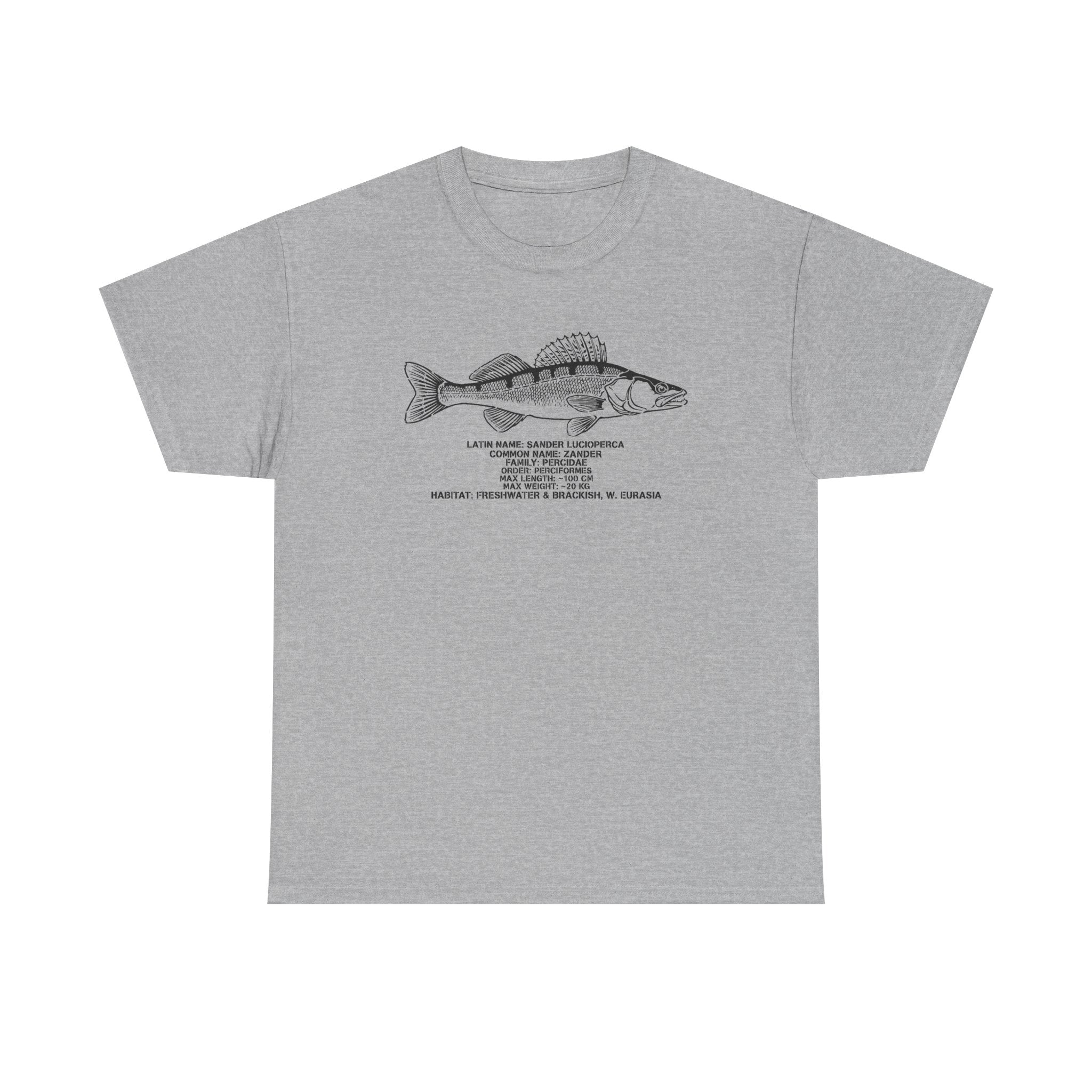 Walleye Fish (Zander) Illustration Tee | Fishing T-Shirt