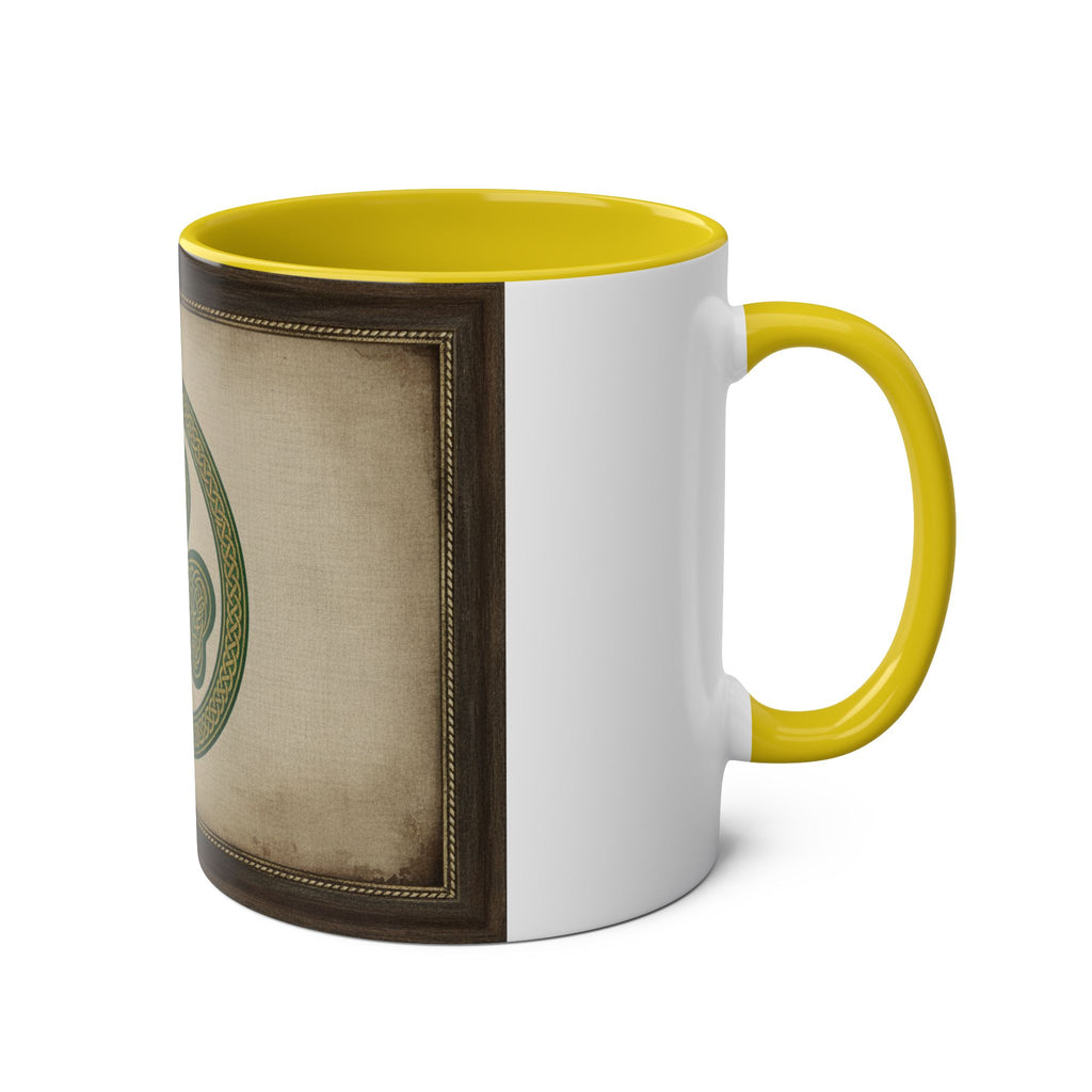 Two-Tone Coffee Mugs, 11oz
