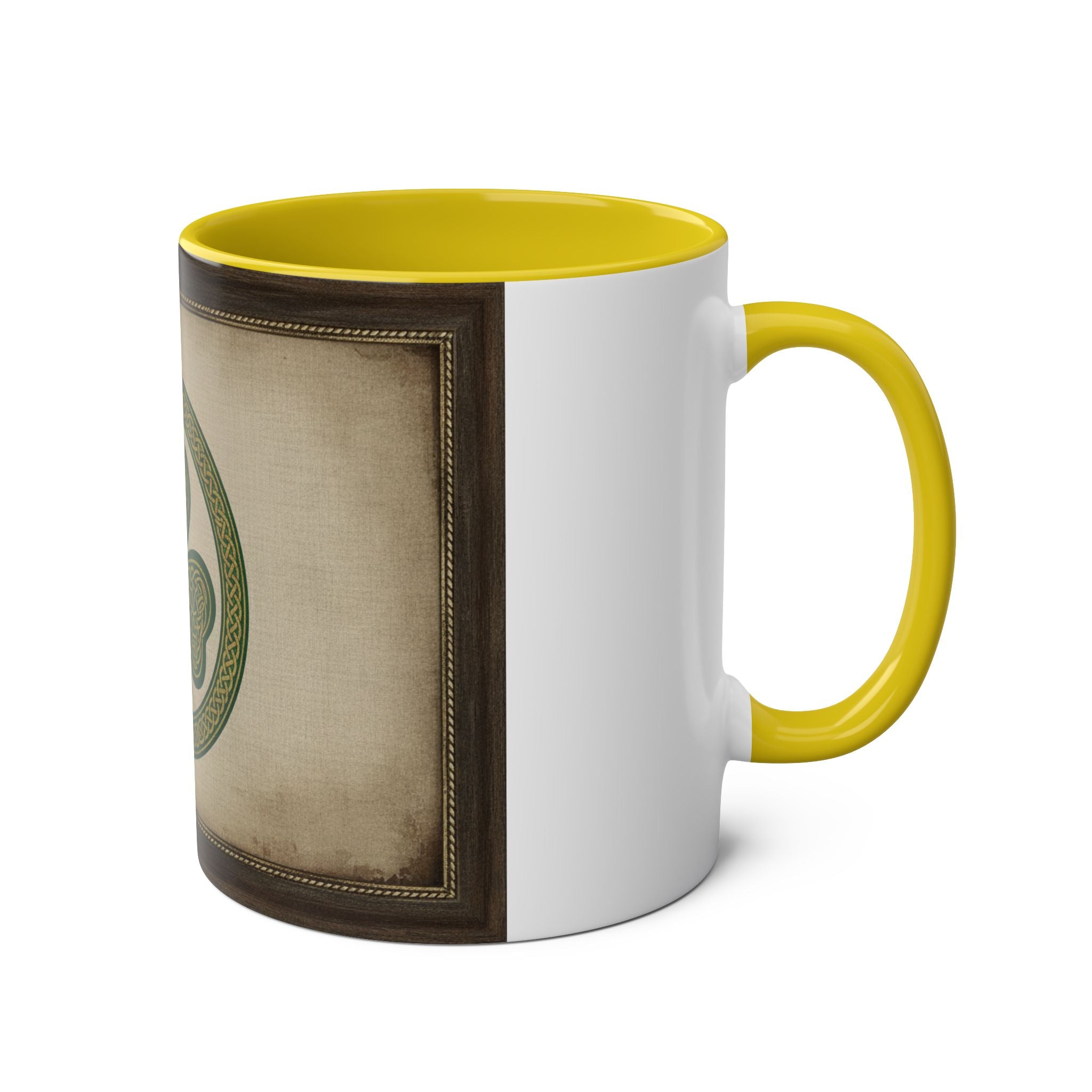 Two-Tone Coffee Mugs, 11oz