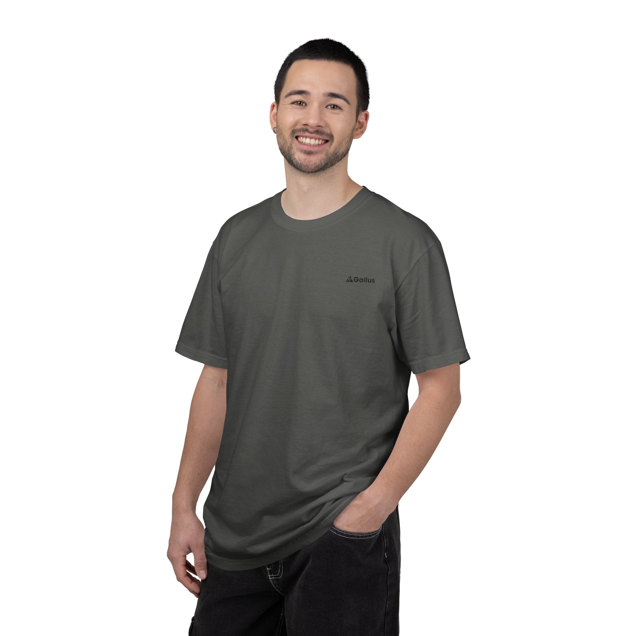 T-Shirt — Gallus Mountain Sunset Graphic Tee