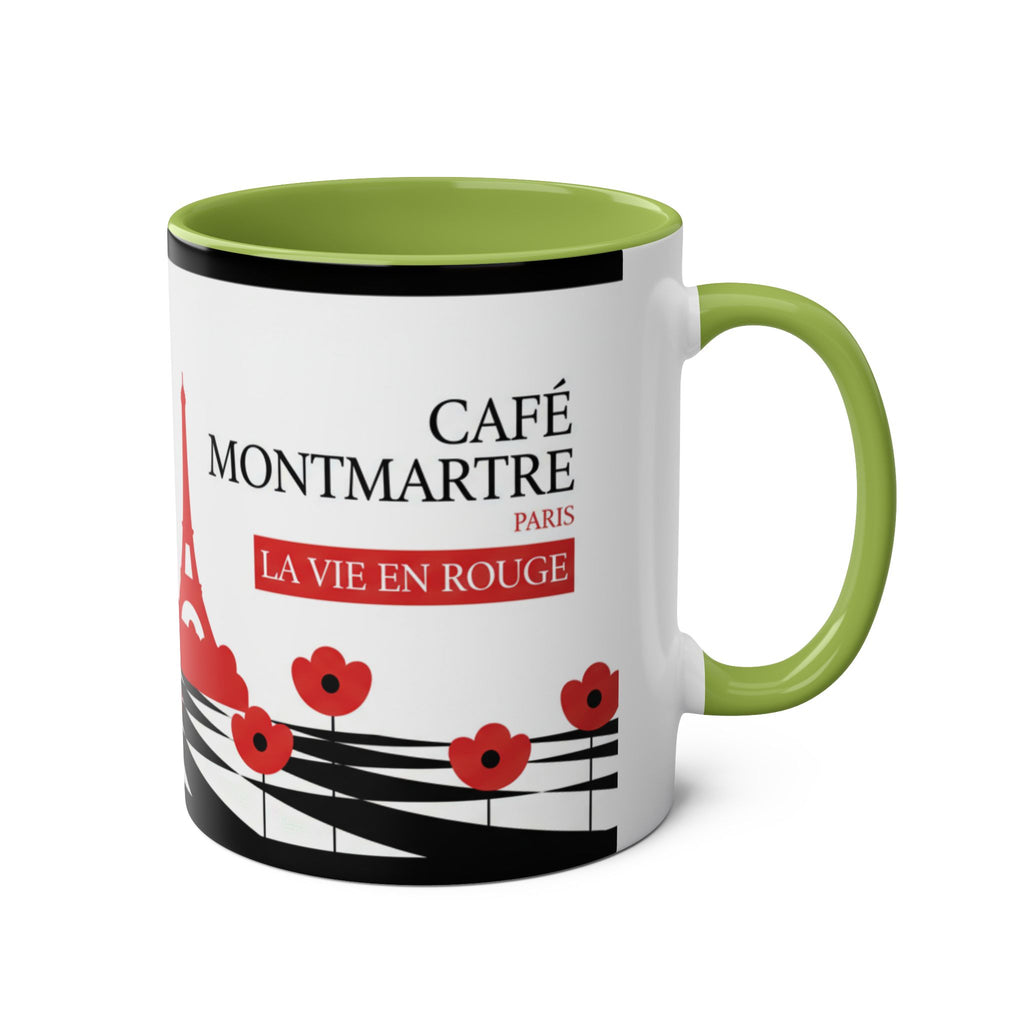 Two-Tone Coffee Mugs, 11oz
