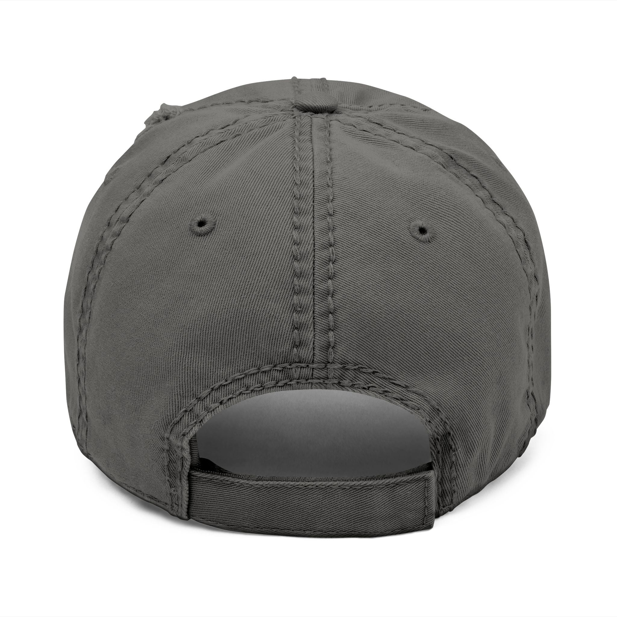 Distressed Embroidered Dad Hat - 'GALLUS' Vintage Cotton Cap