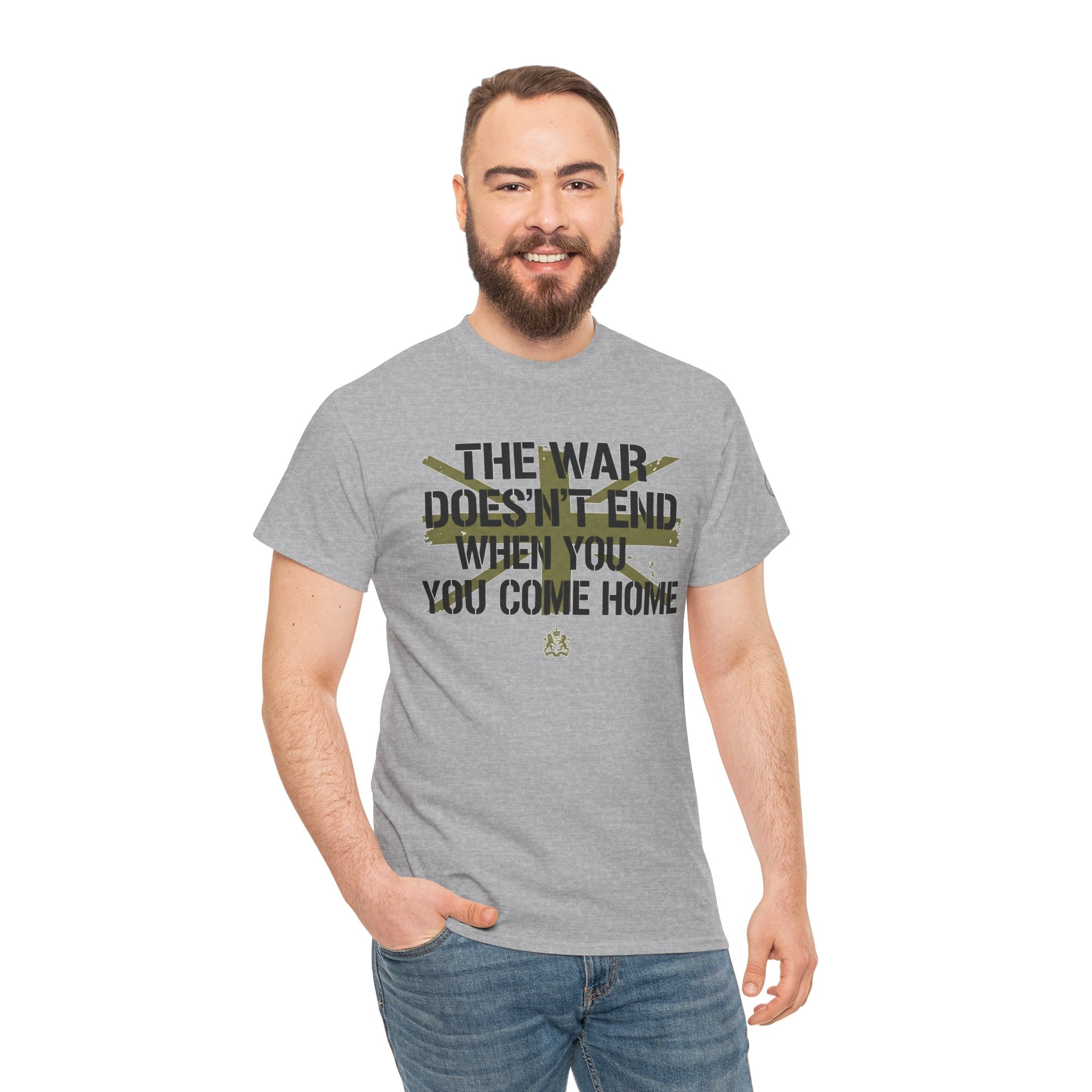 War Doesn't End PTSD Tee