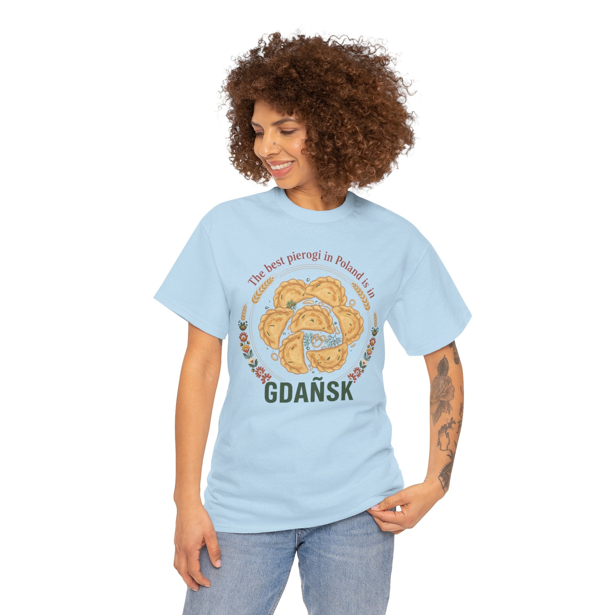 Gdańsk Pierogi T-Shirt — "The best pierogi in Poland" Travel Souvenir Tee