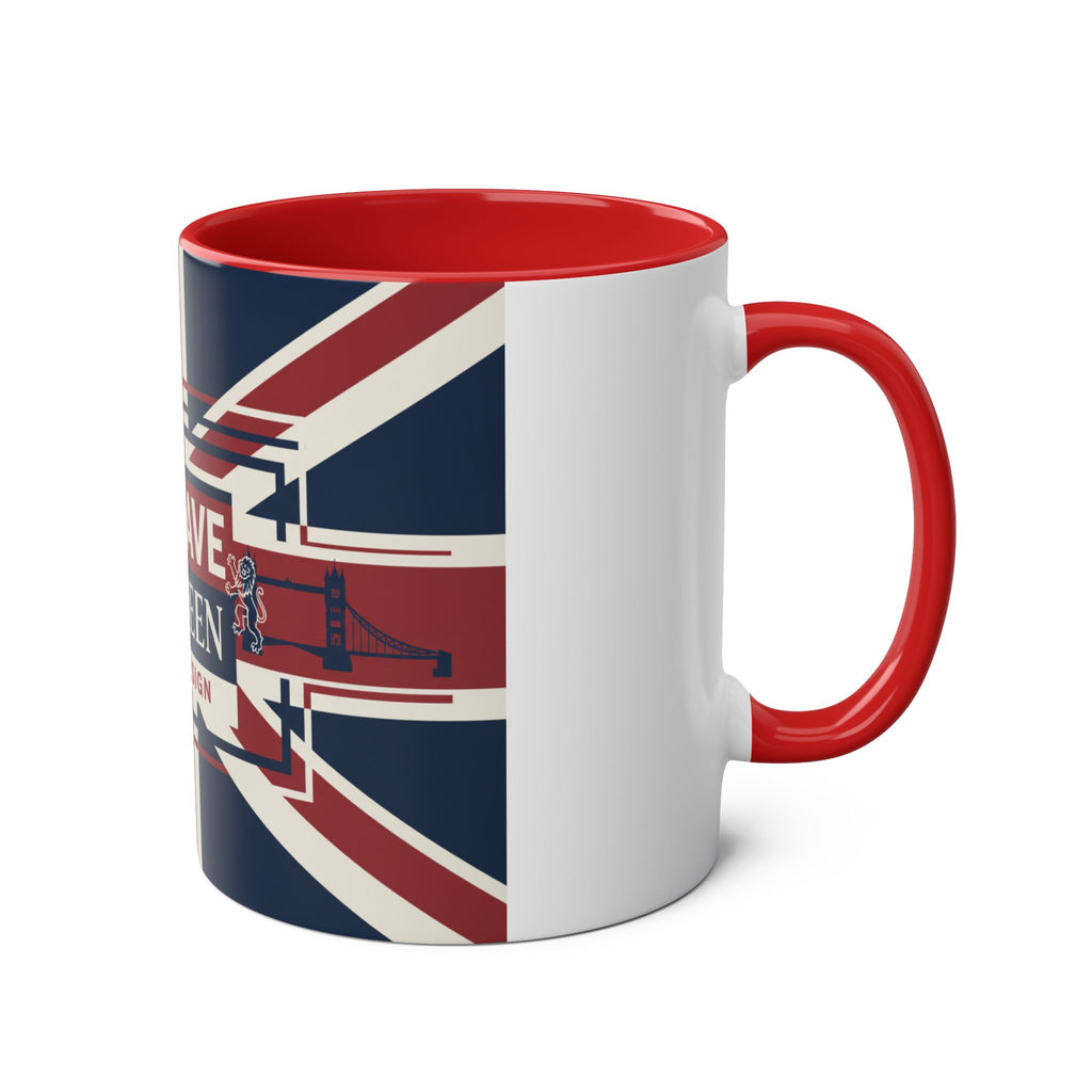 Two-Tone Coffee Mugs, 11oz