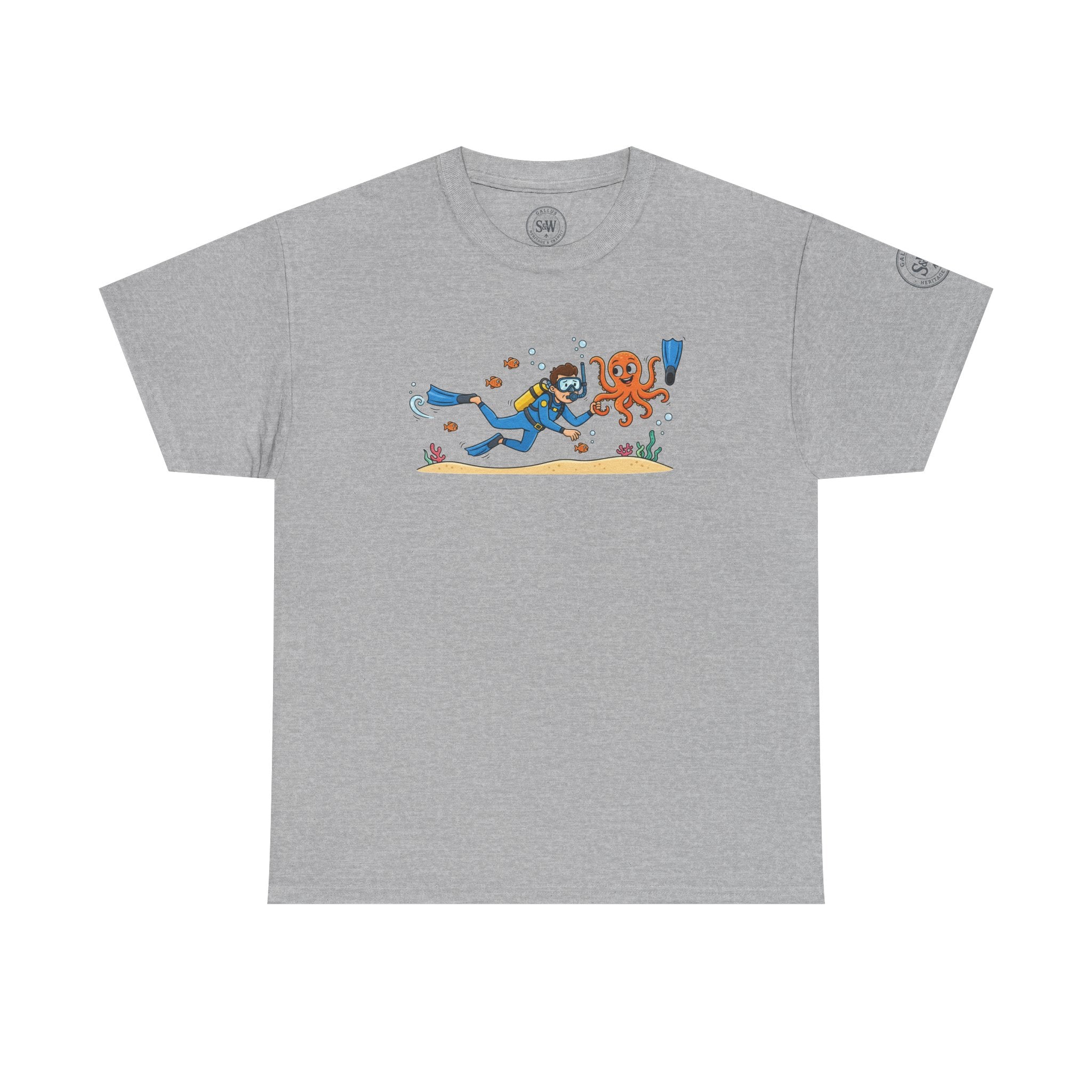 Diver vs. Octopus T-Shirt