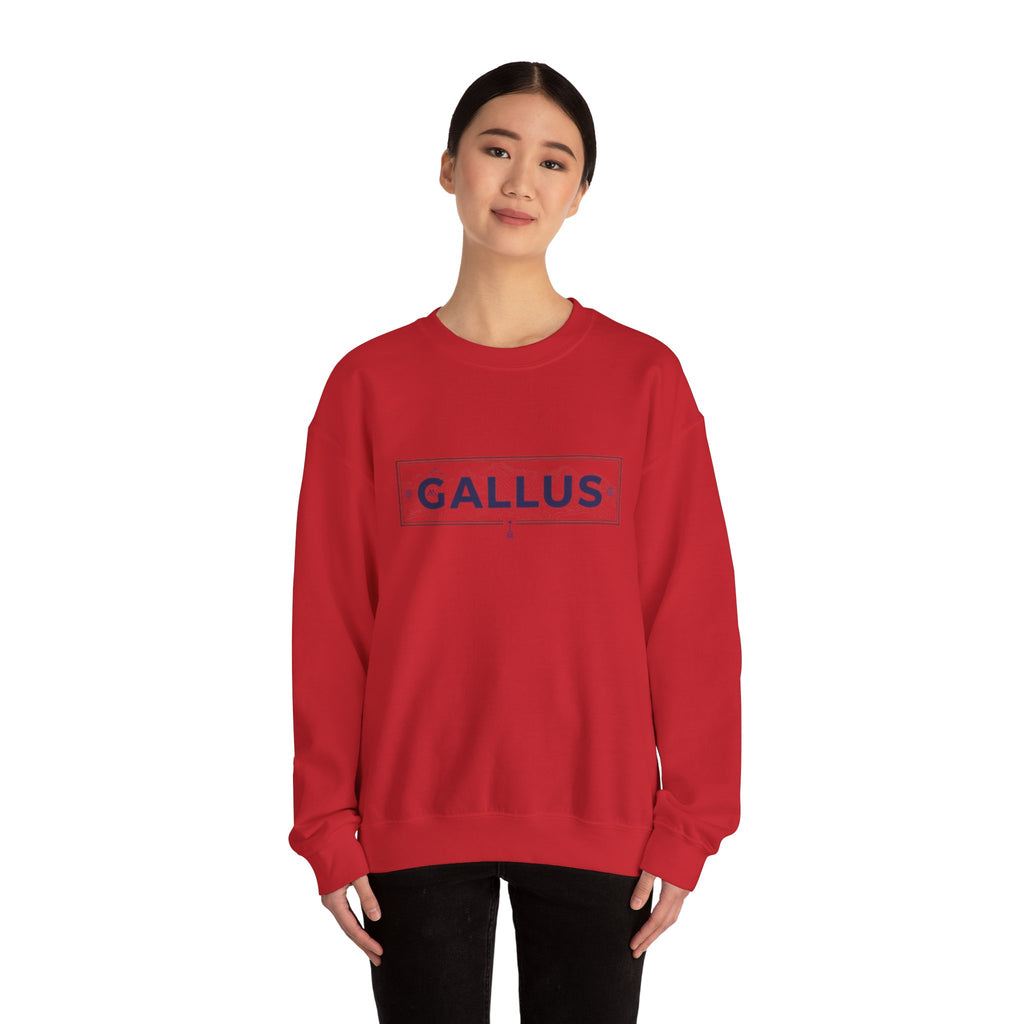 Spain Map Crewneck Sweatshirt — GALLUS Logo Travel Pullover