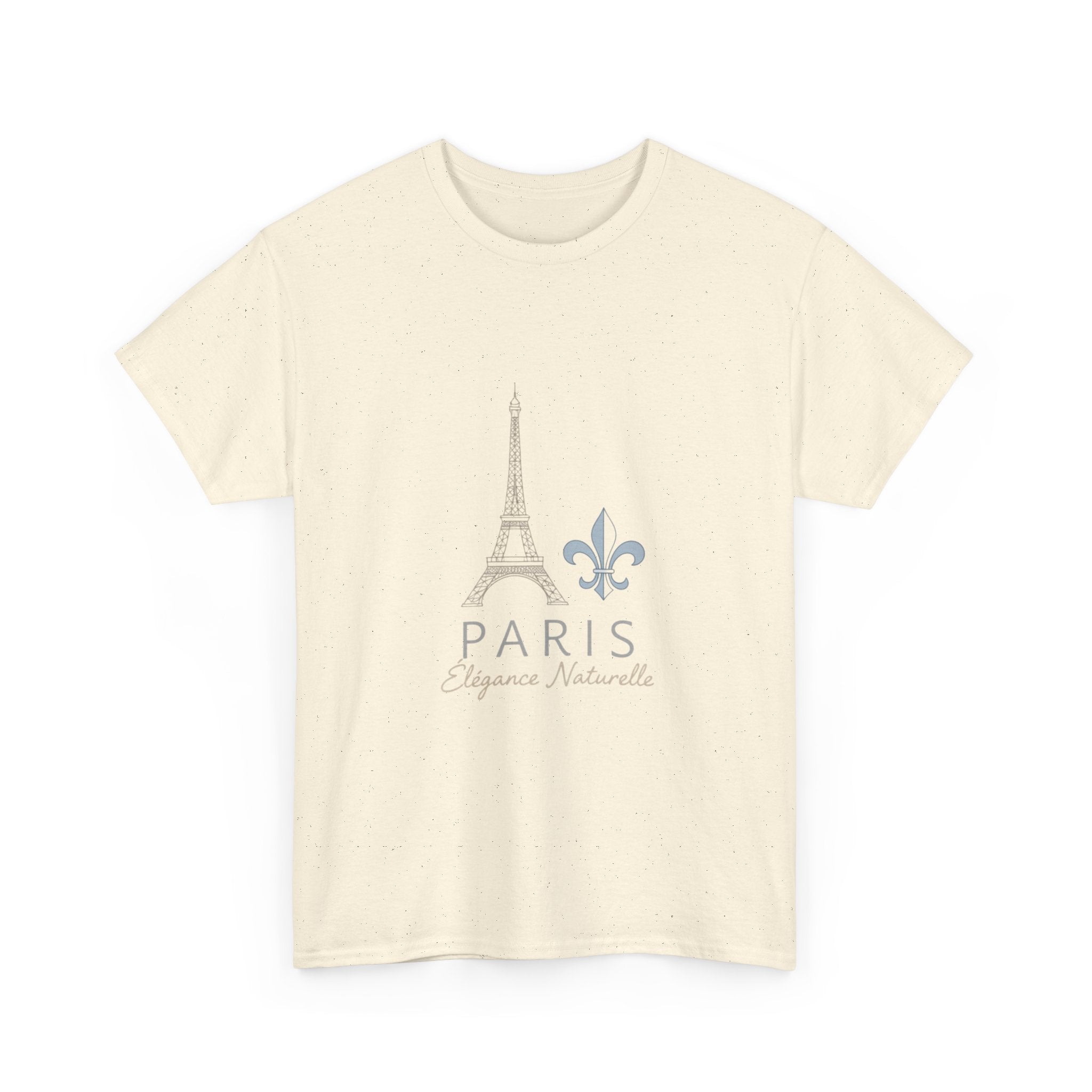 Paris Eiffel Tower Tee – 'Paris Élégance Naturelle' Graphic T-Shirt