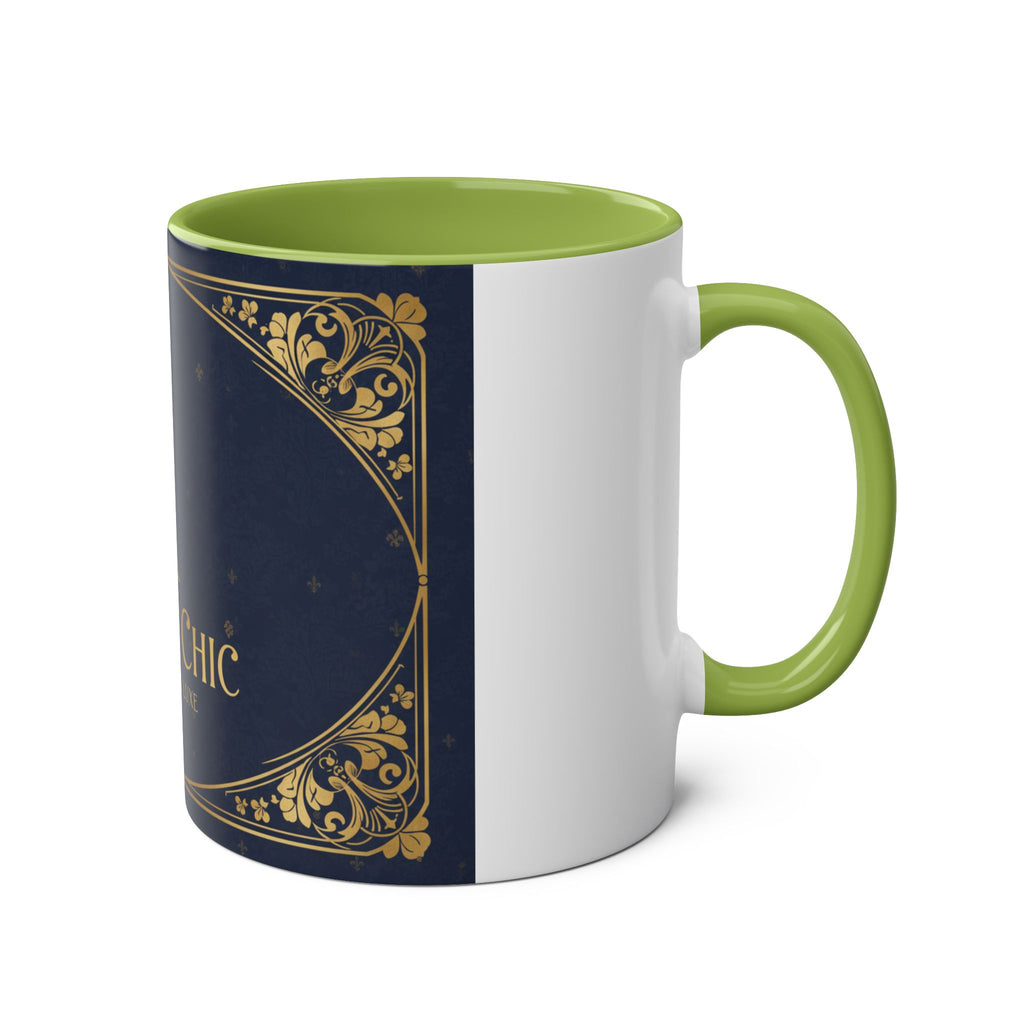 Two-Tone Coffee Mugs, 11oz