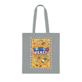 French Feast Tote Bag — Illustrated Pastries & Food Market Cotton Tote