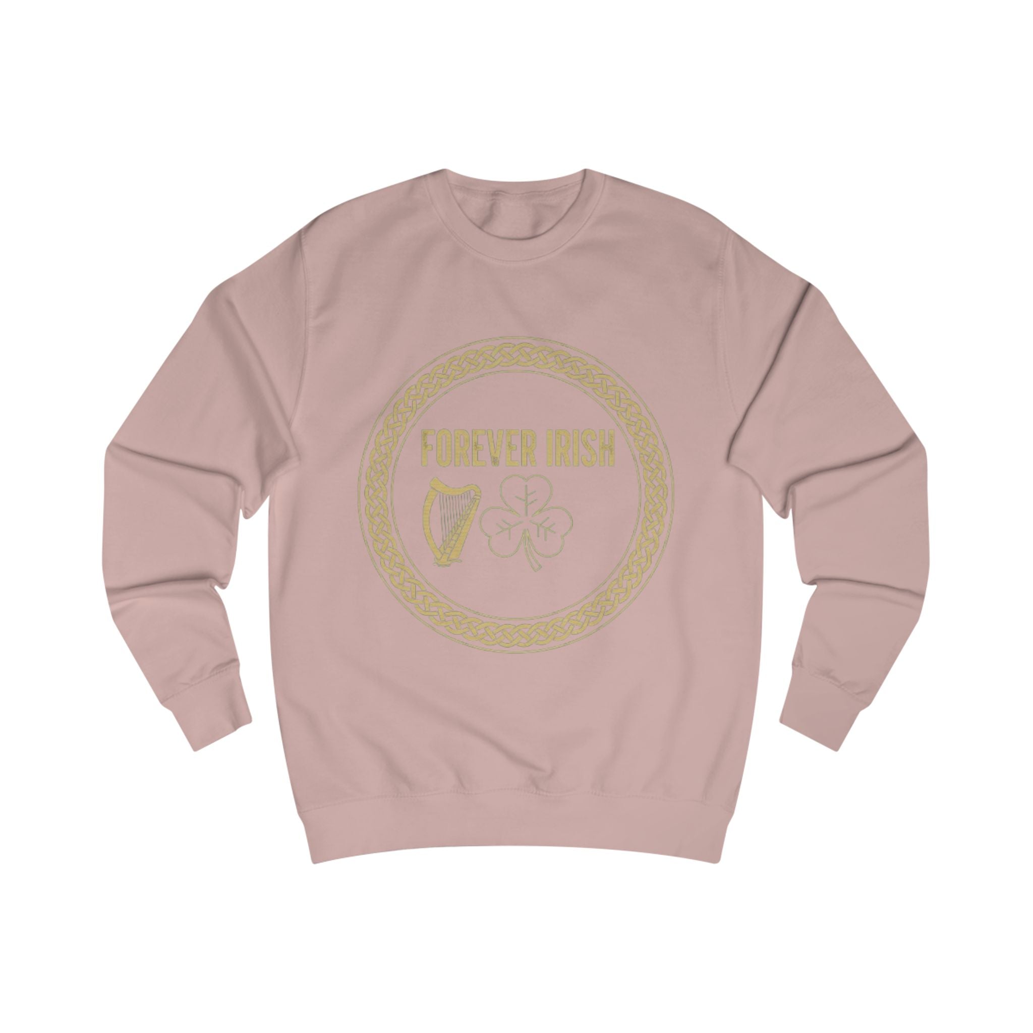 Forever Irish Sweatshirt — Celtic Harp & Shamrock St. Patrick’s Day Pullover