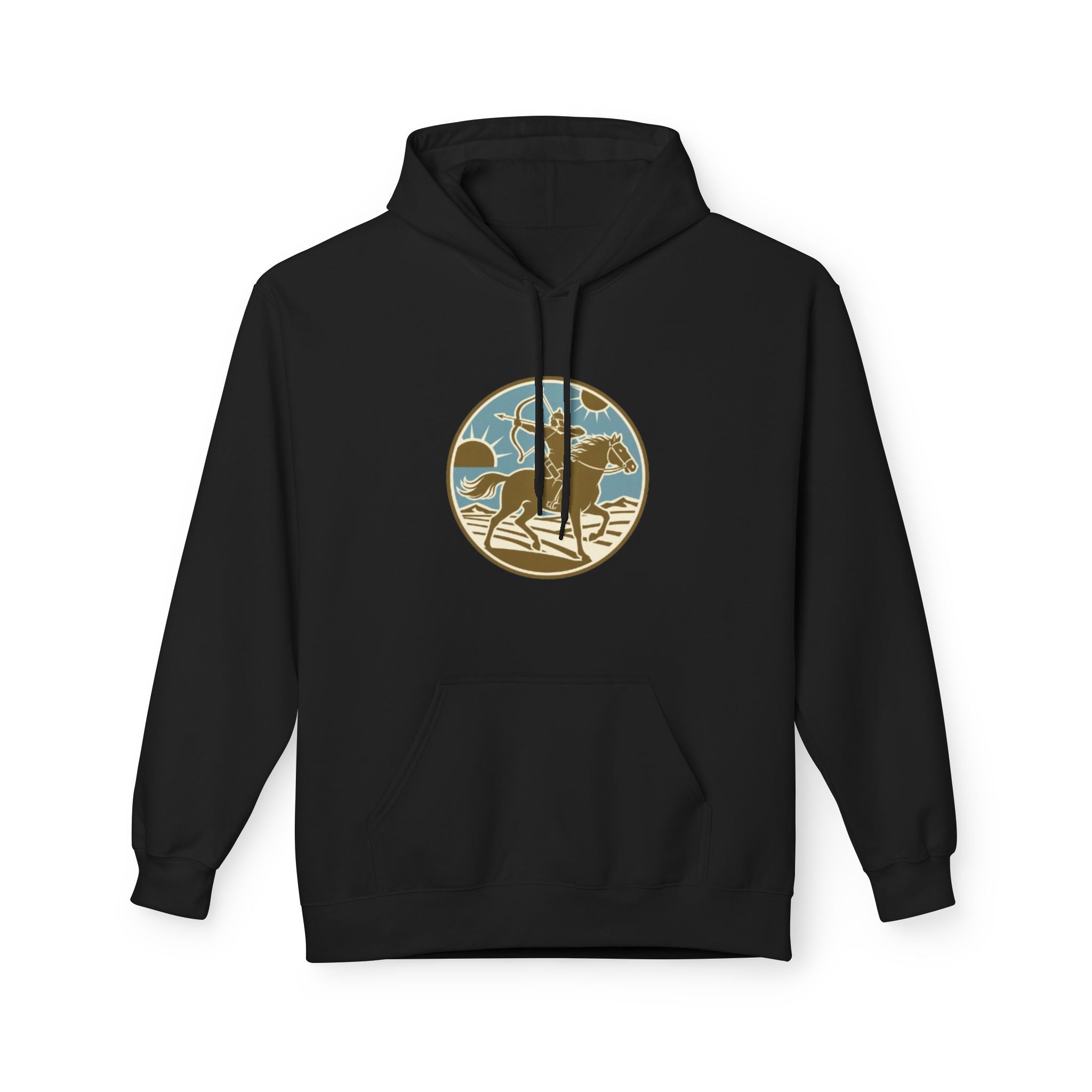 Surf Sunset Hoodie — Coastal Palm Beach Surfing Graphic Hoodie