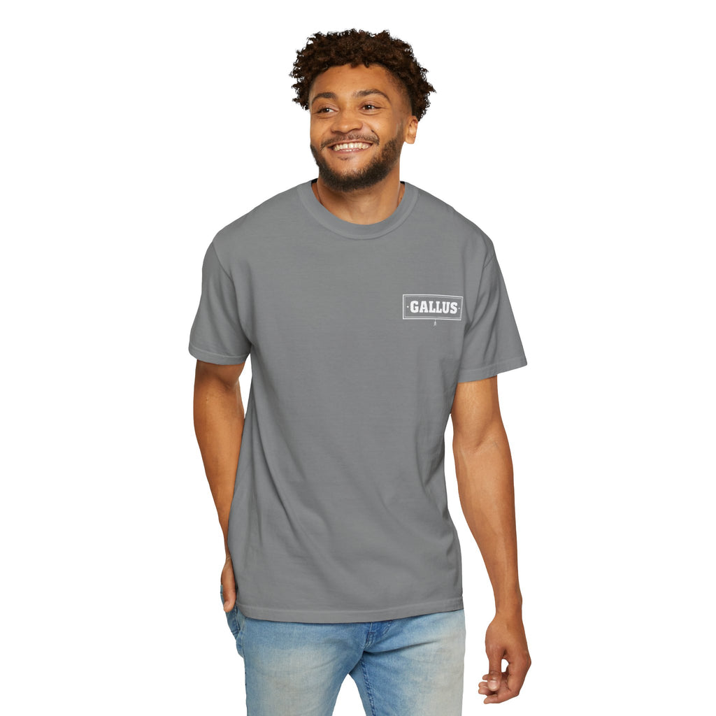 Adventure T-Shirt — "I Am Exploring Not Lost" Mountain Compass Graphic
