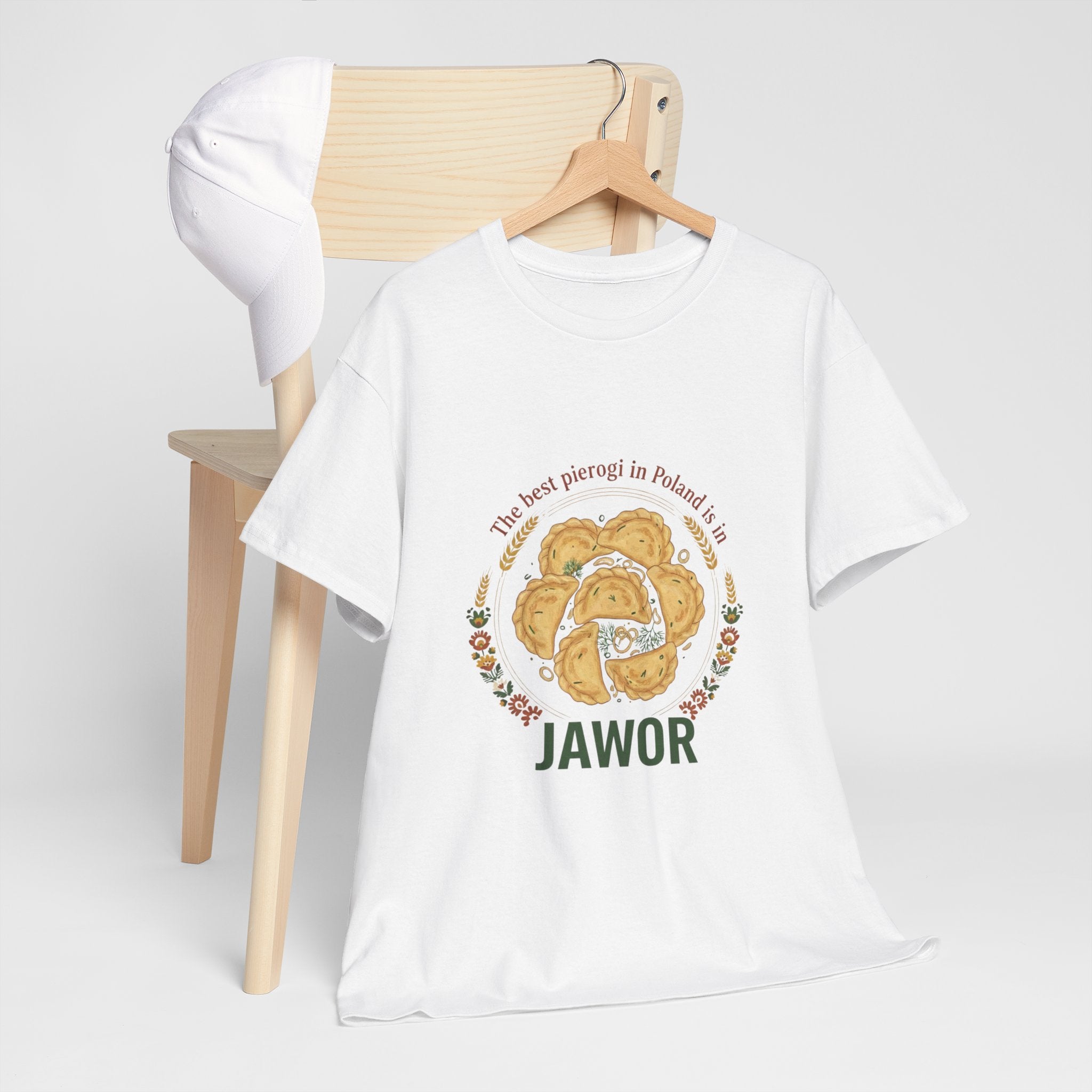 Pierogi Festival T-Shirt — 'Jawor' Polish Pierogi Design