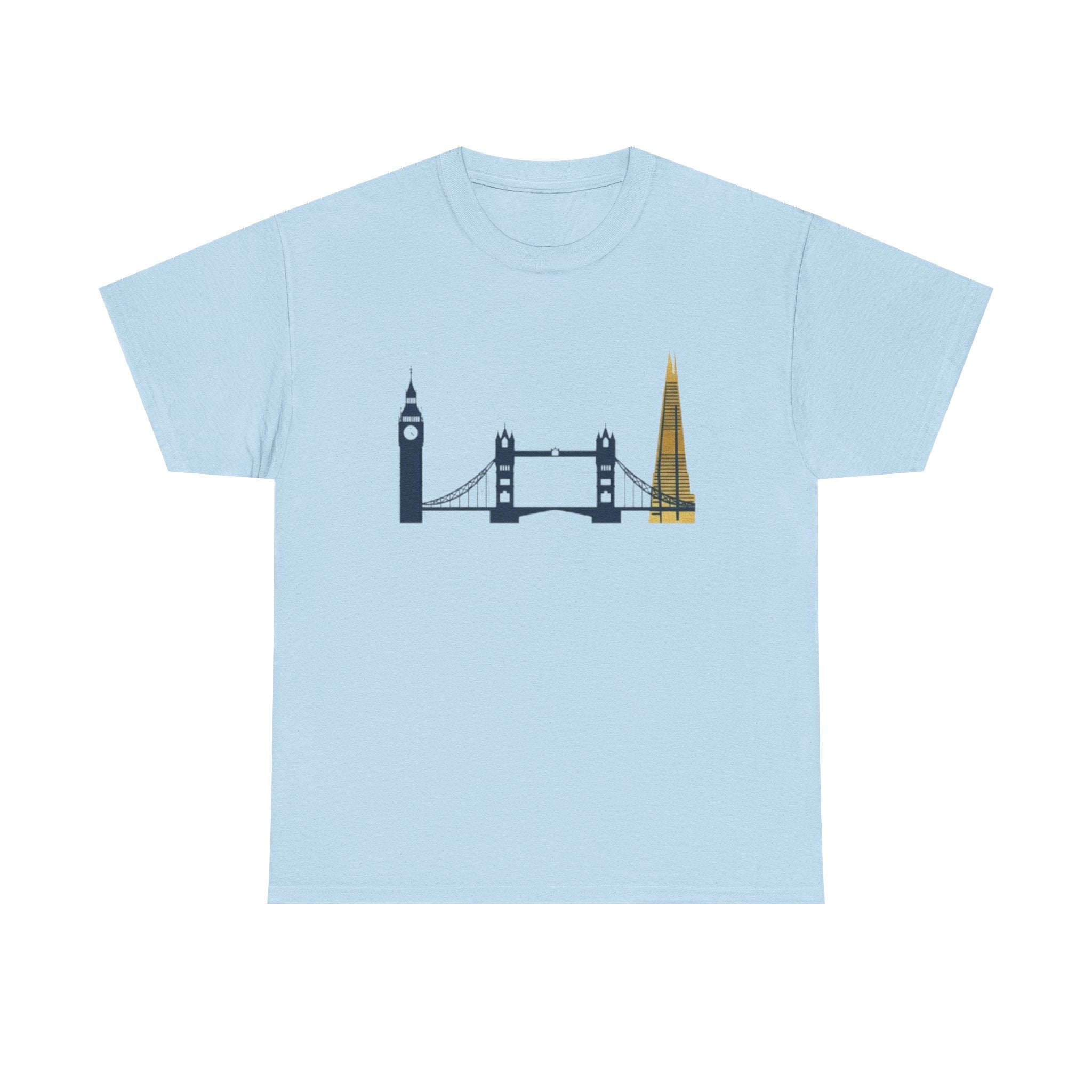 London Skyline T‑Shirt — Minimal Big Ben, Tower Bridge & The Shard Tee