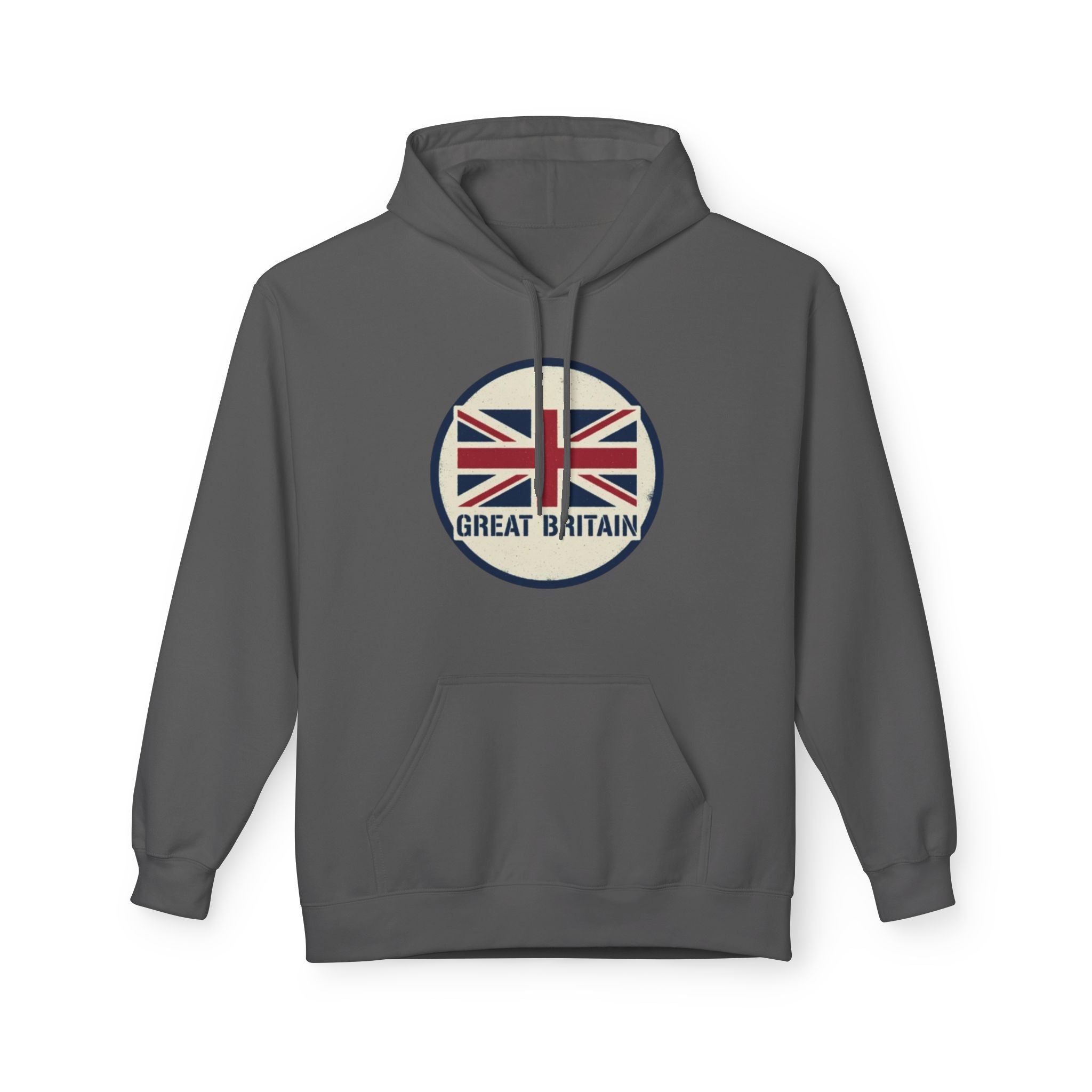 Great Britain Union Jack Hoodie — Vintage British Flag Pullover