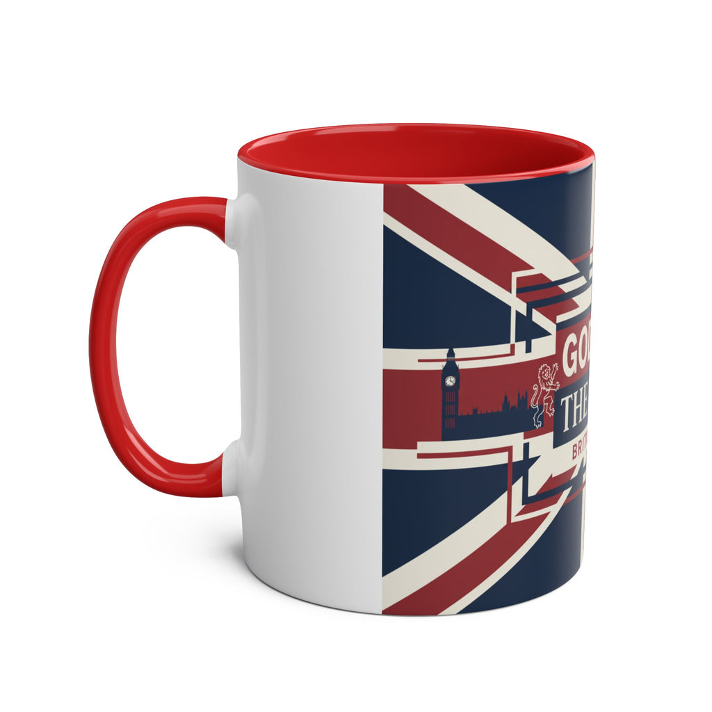 Two-Tone Coffee Mugs, 11oz