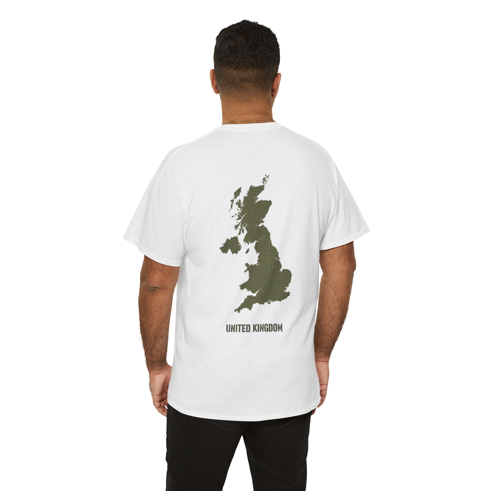 United Kingdom Map Tee — "GALLUS" Streetwear Graphic T-Shirt
