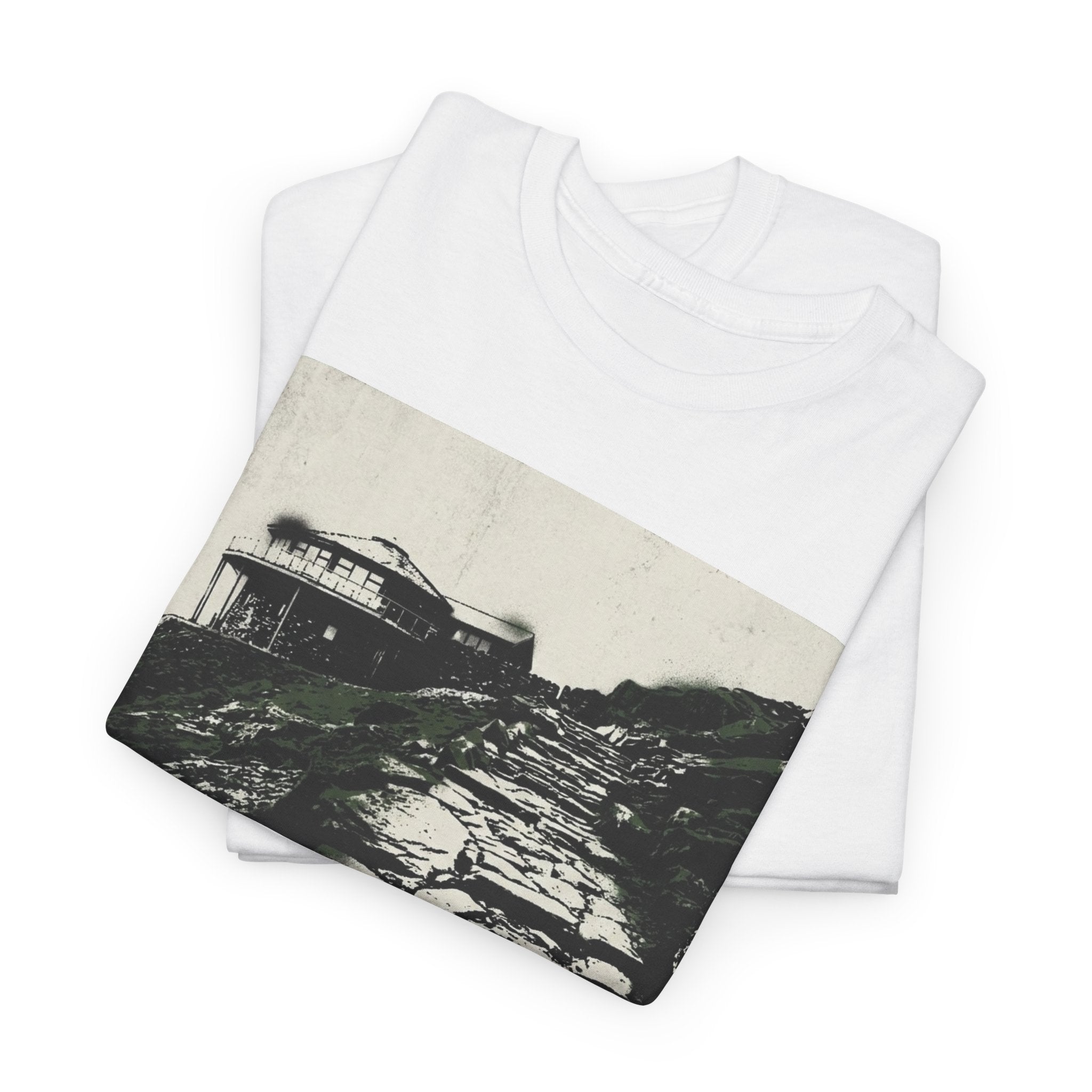 Snowdon 1085m Vintage Summit Tee — Mountain Coordinates Graphic T‑Shirt