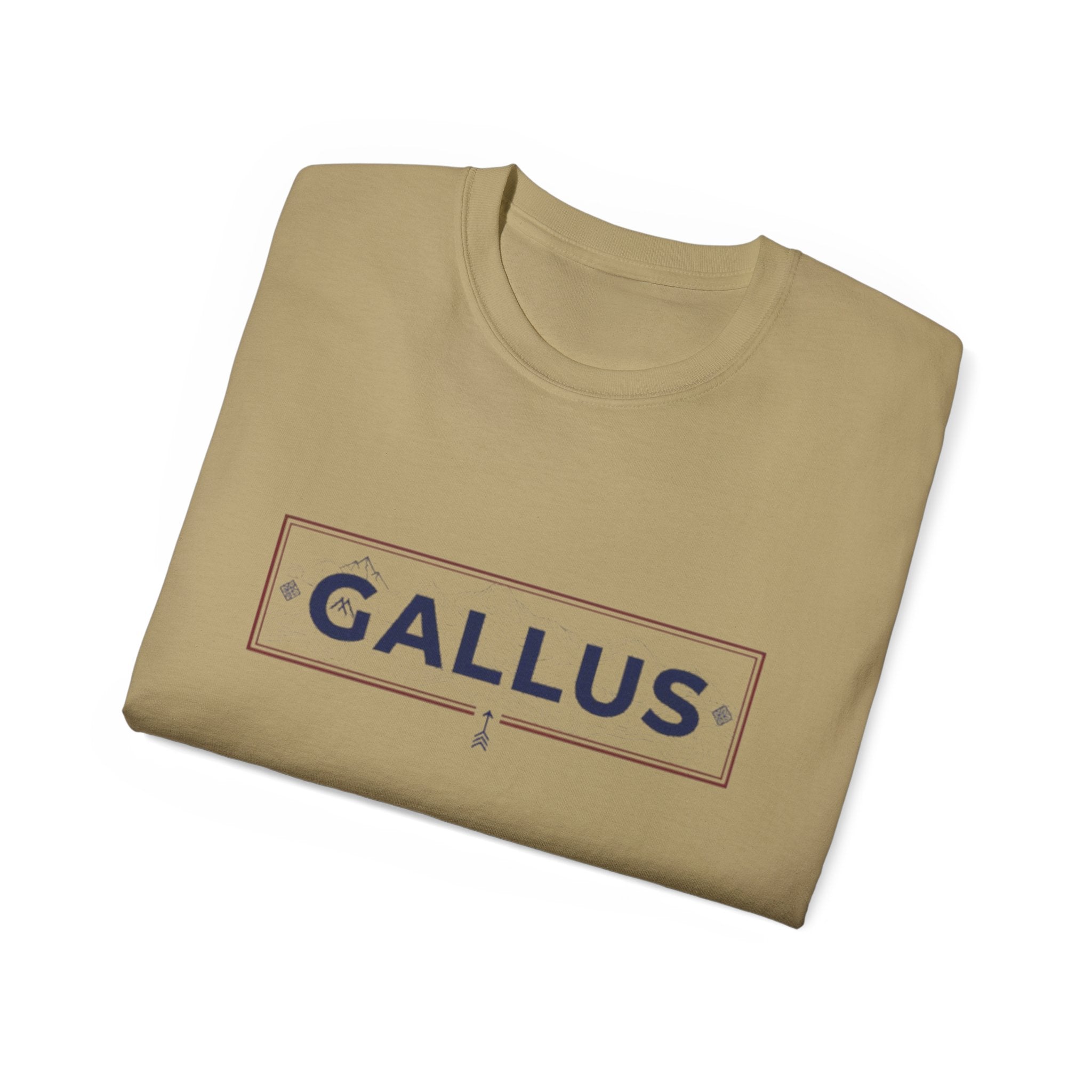 Gallus Logo T-Shirt — Vintage Boxed Graphic Tee
