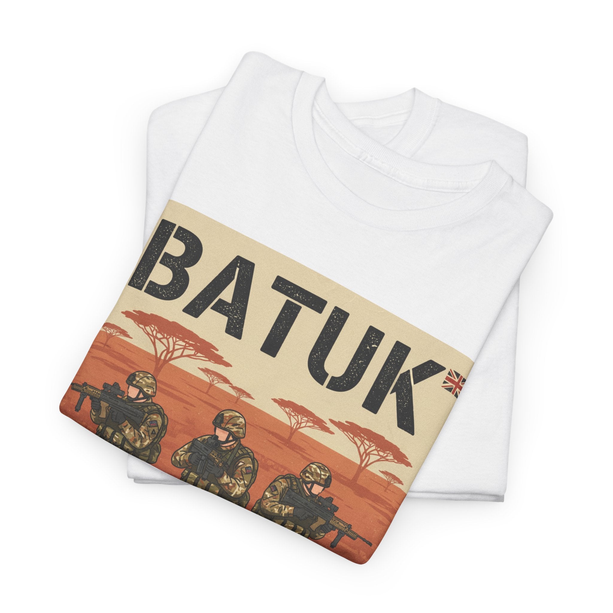 BATUK Archer's Post Kenya Vintage Military T-Shirt