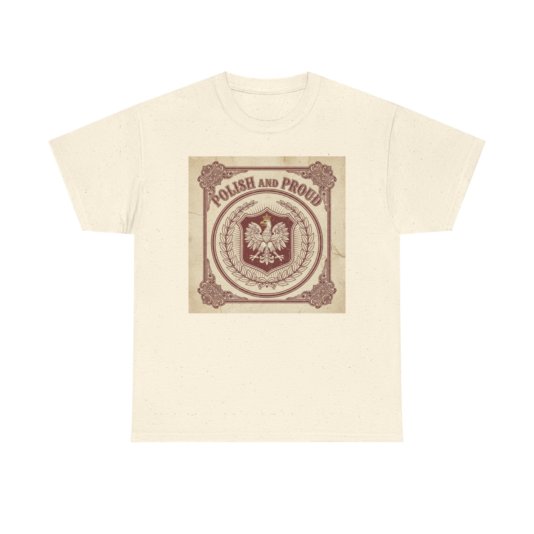 Polish and Proud T‑Shirt — Vintage Eagle Heritage Tee