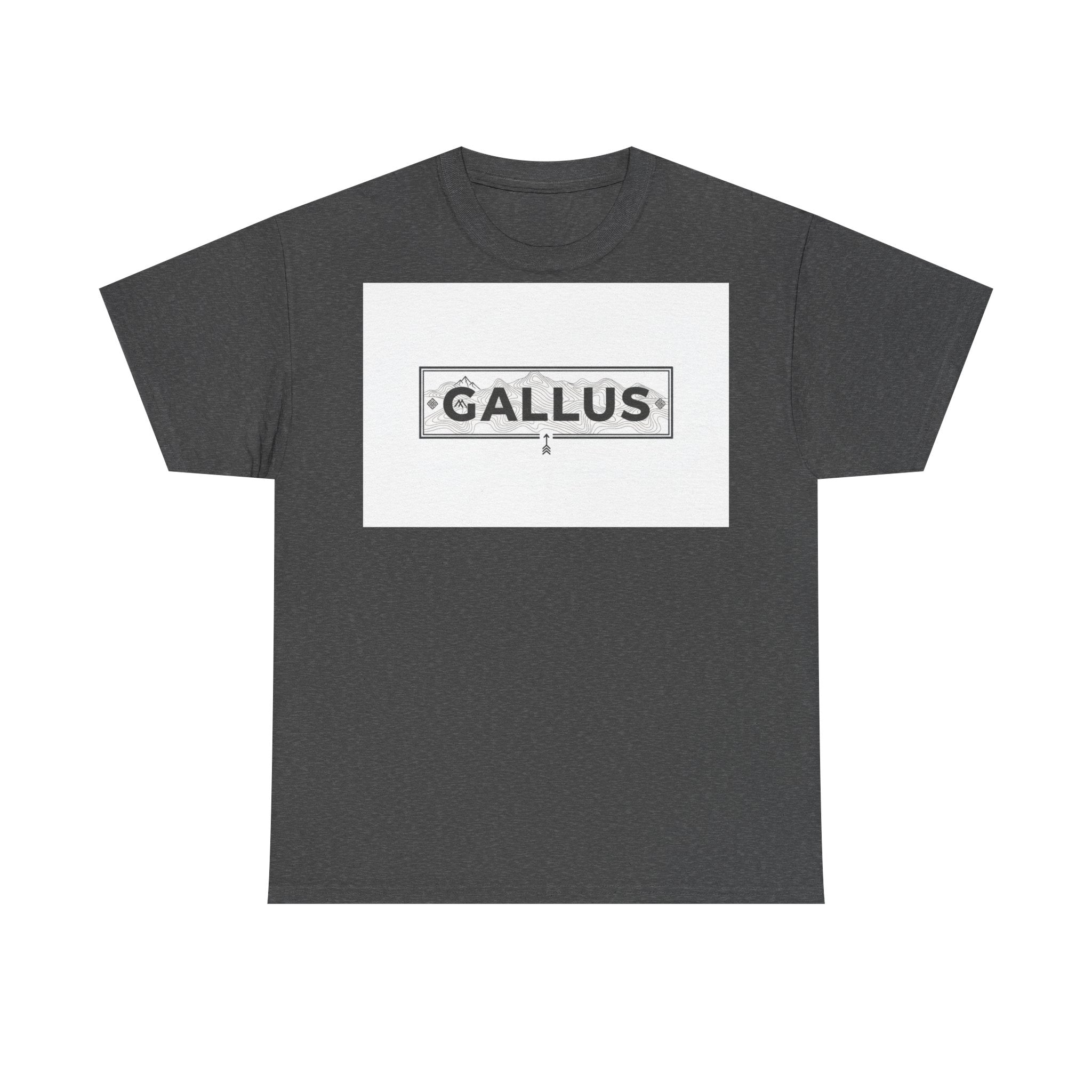 Gallus Logo Tee — Minimalist Stamp Graphic T-Shirt