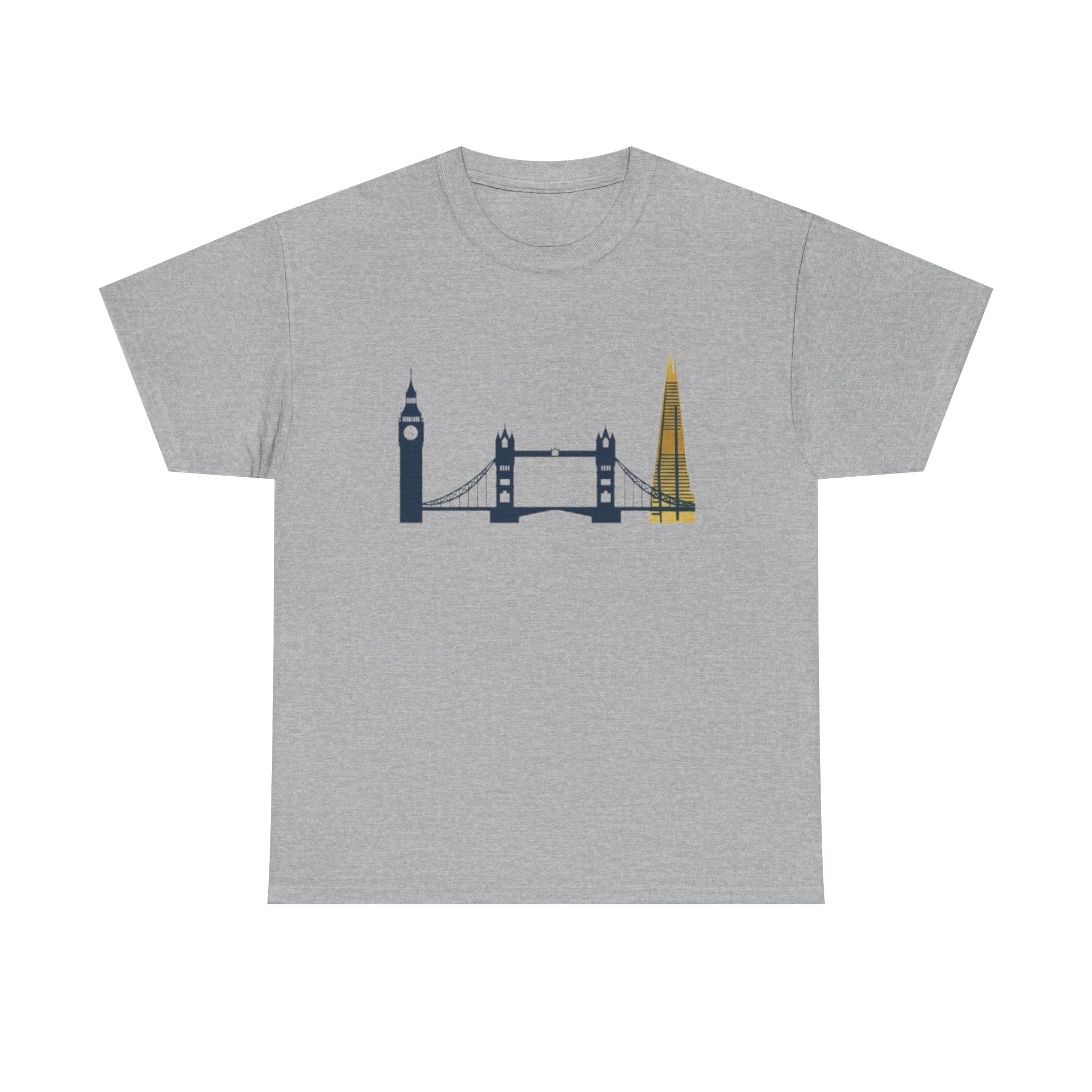 London Skyline T‑Shirt — Minimal Big Ben, Tower Bridge & The Shard Tee
