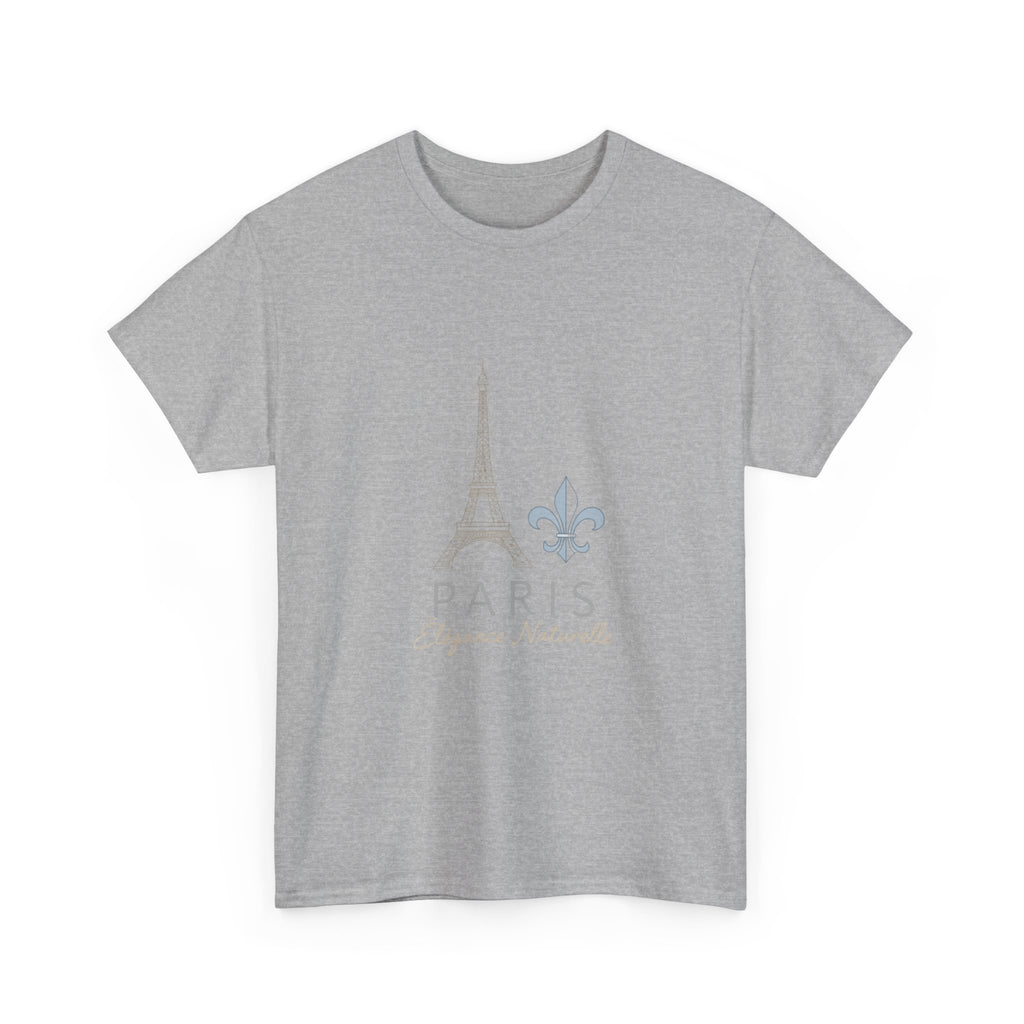 Paris Eiffel Tower Tee – 'Paris Élégance Naturelle' Graphic T-Shirt