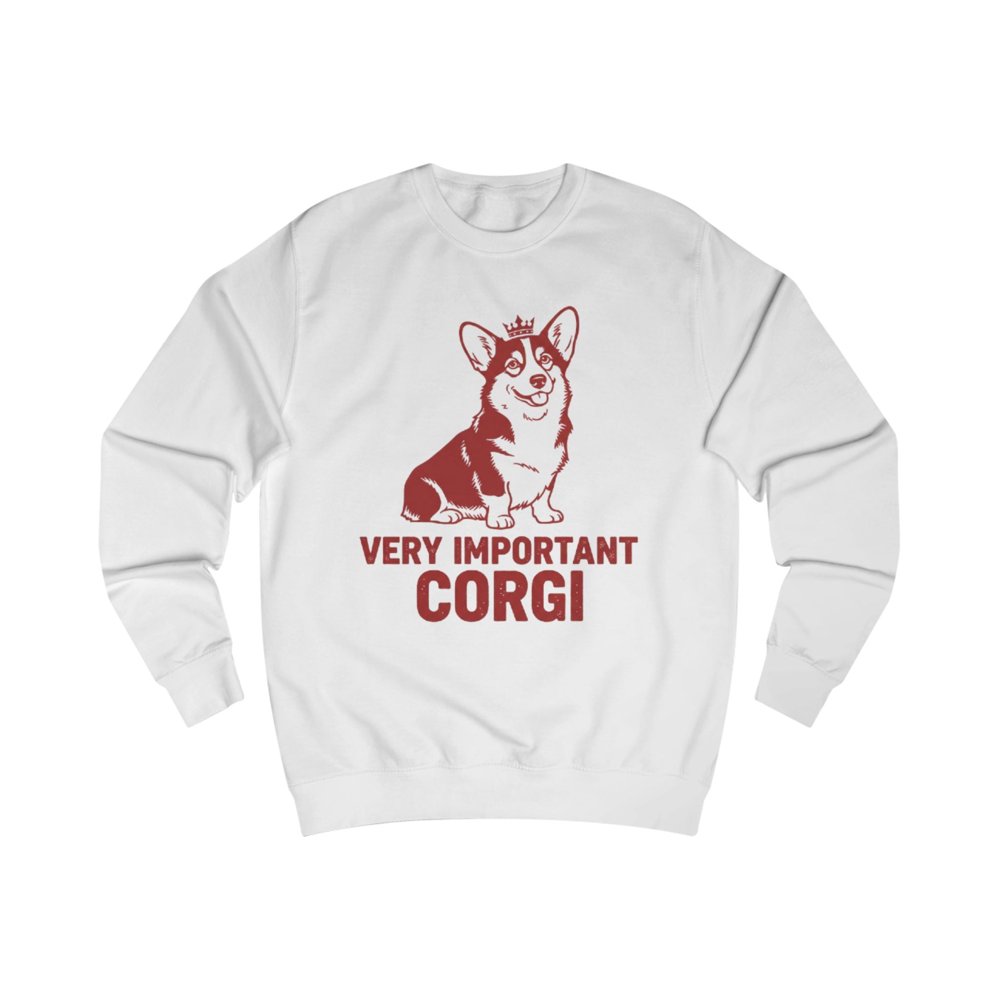 Very Important Corgi Sweatshirt — Cute Dog Crewneck for Corgi Lovers