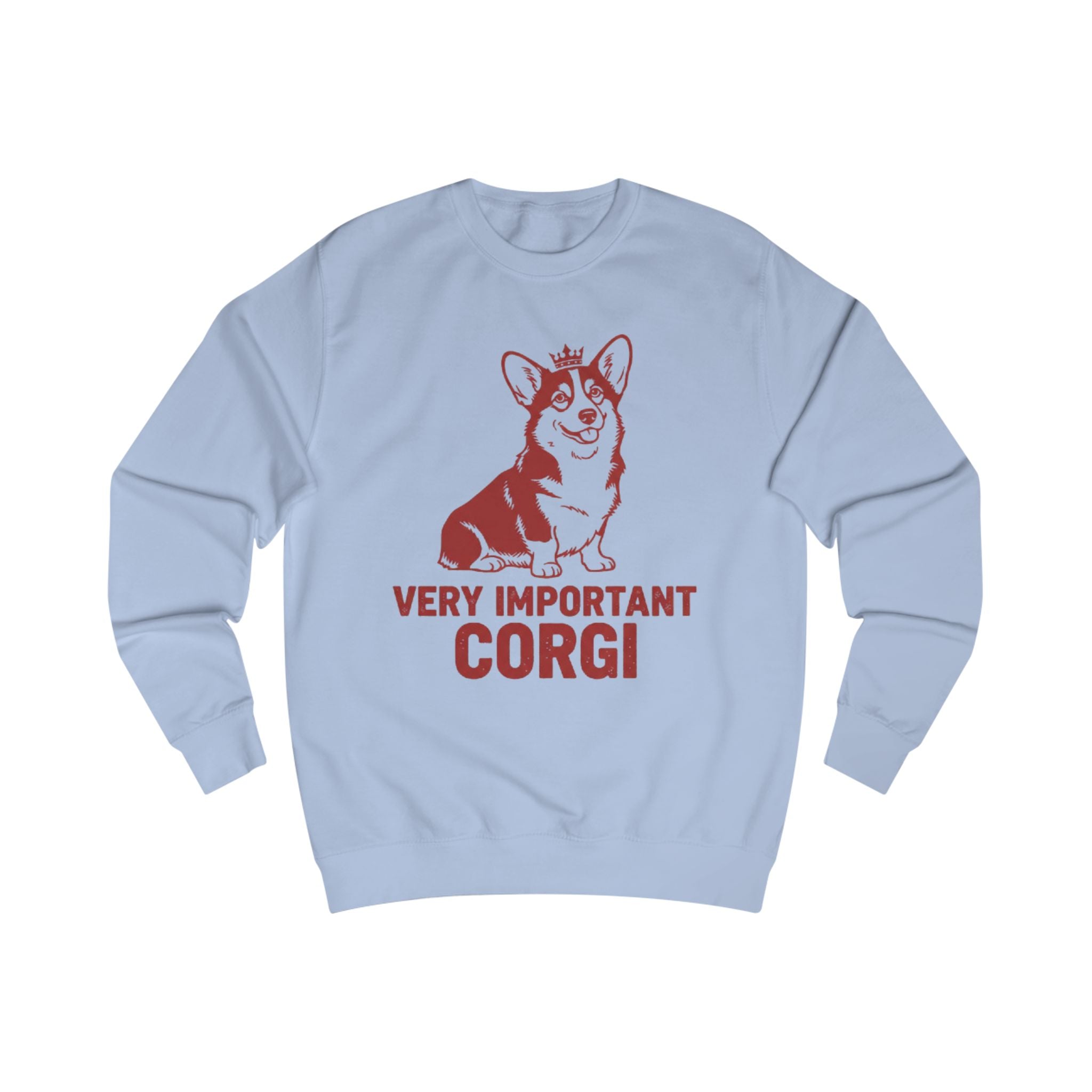 Very Important Corgi Sweatshirt — Cute Dog Crewneck for Corgi Lovers