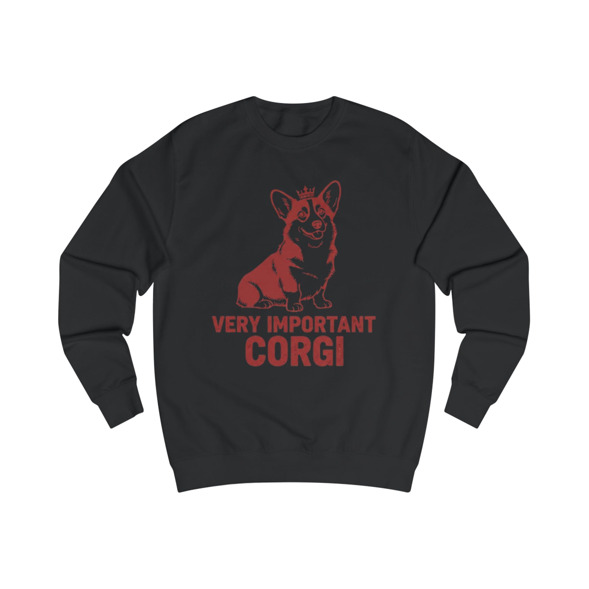 Very Important Corgi Sweatshirt — Cute Dog Crewneck for Corgi Lovers