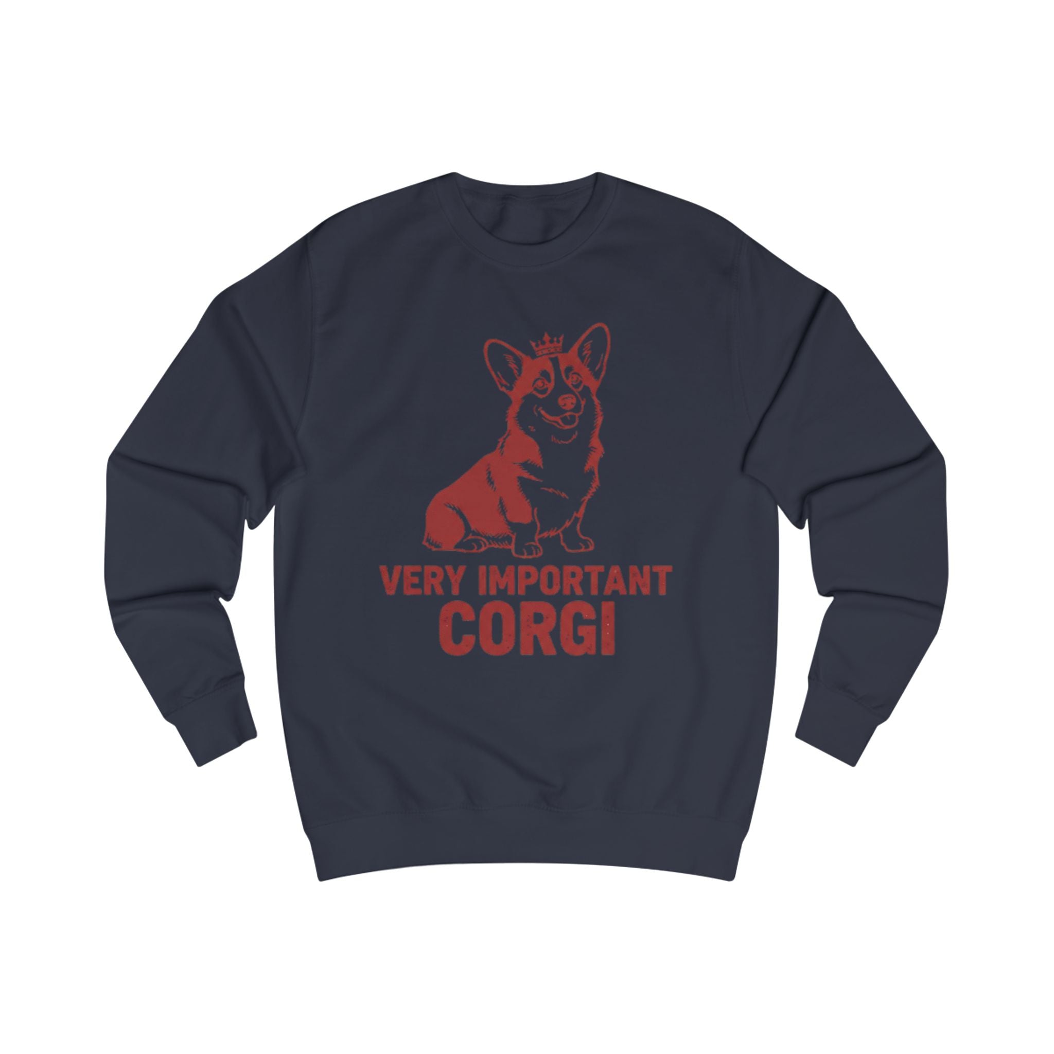 Very Important Corgi Sweatshirt — Cute Dog Crewneck for Corgi Lovers