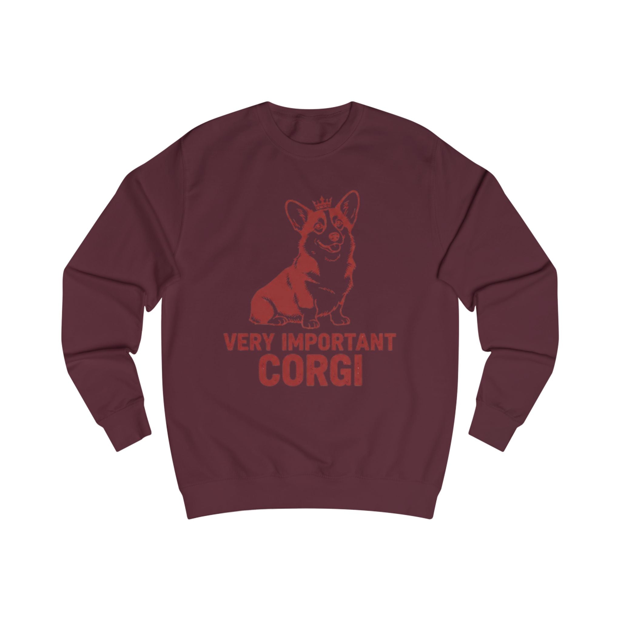 Very Important Corgi Sweatshirt — Cute Dog Crewneck for Corgi Lovers