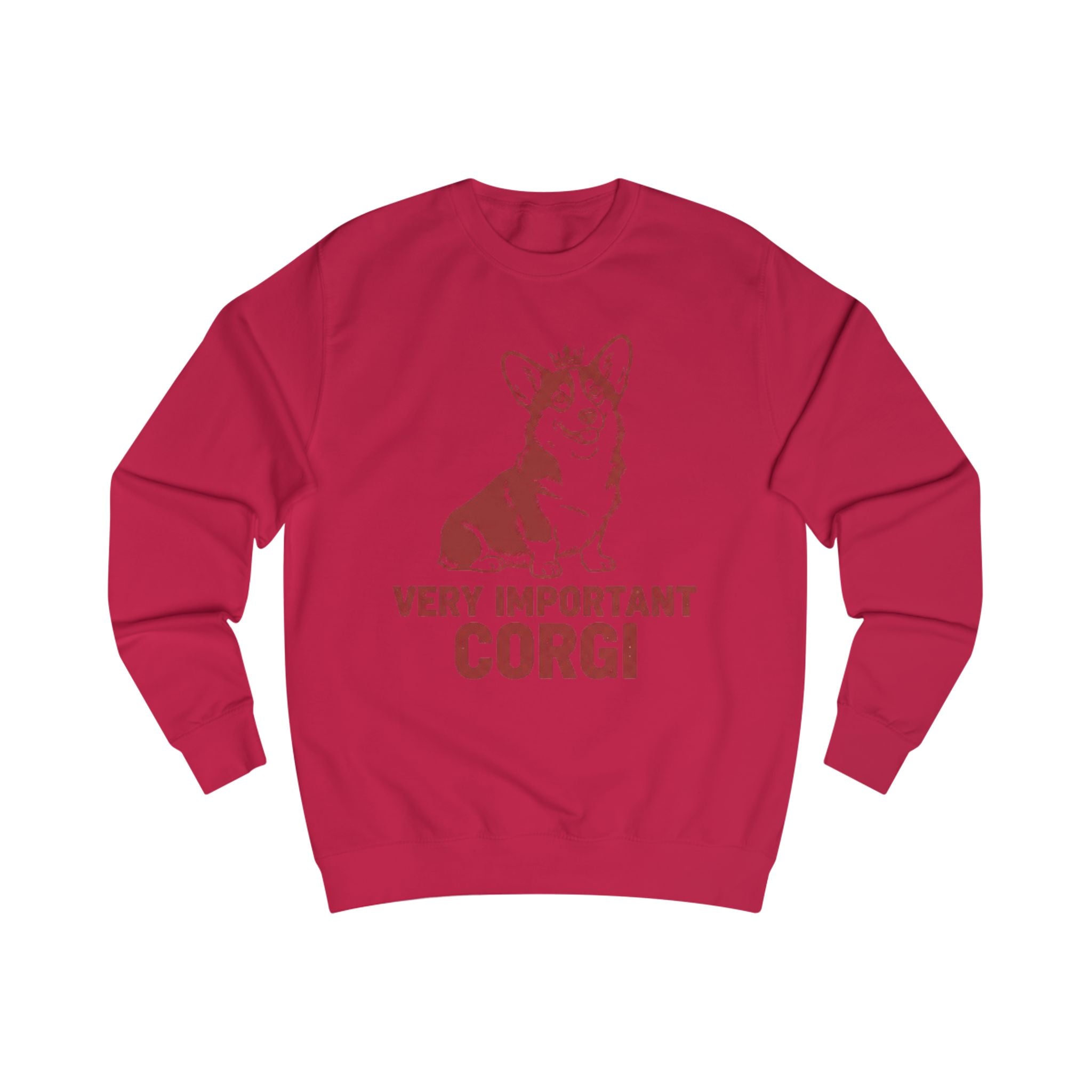 Very Important Corgi Sweatshirt — Cute Dog Crewneck for Corgi Lovers
