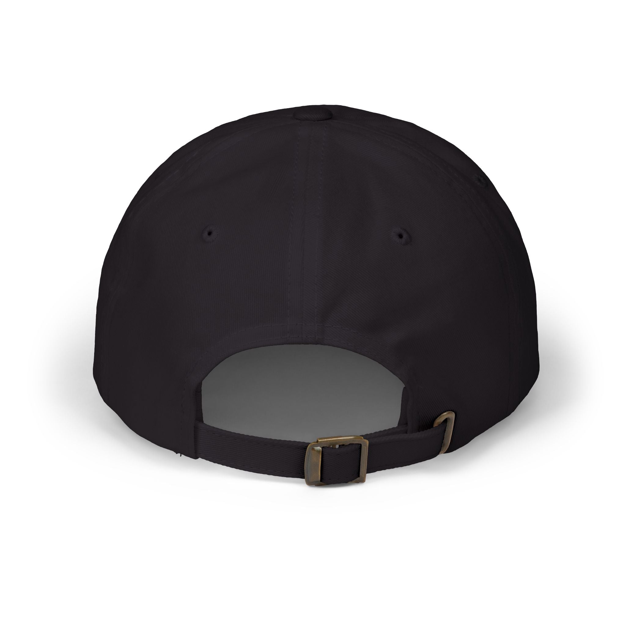 Gallus Distressed Patch Dad Cap — Vintage Black Baseball Hat