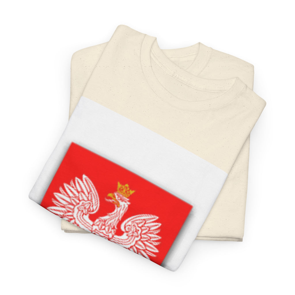 Polish White Eagle T-Shirt — Polska Coat of Arms Tee