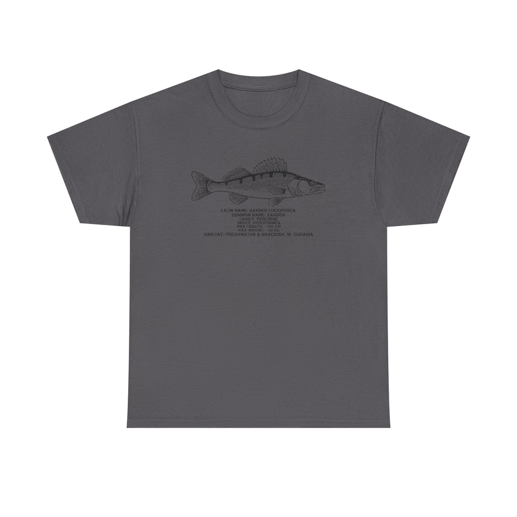 Walleye Fish (Zander) Illustration Tee | Fishing T-Shirt