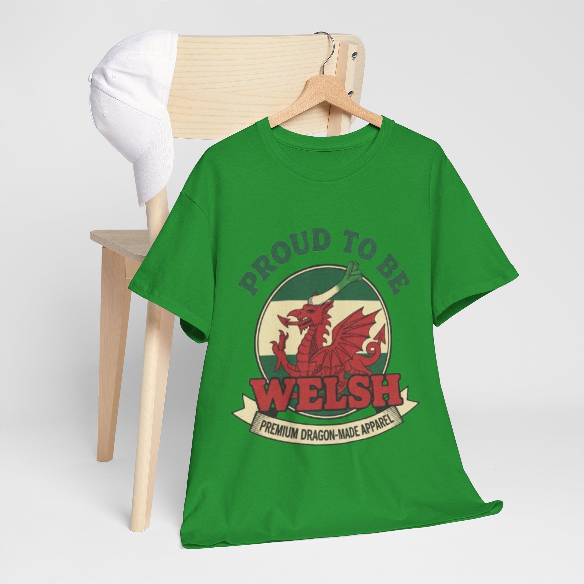Proud to Be Welsh T-Shirt — Welsh Dragon Pride Tee