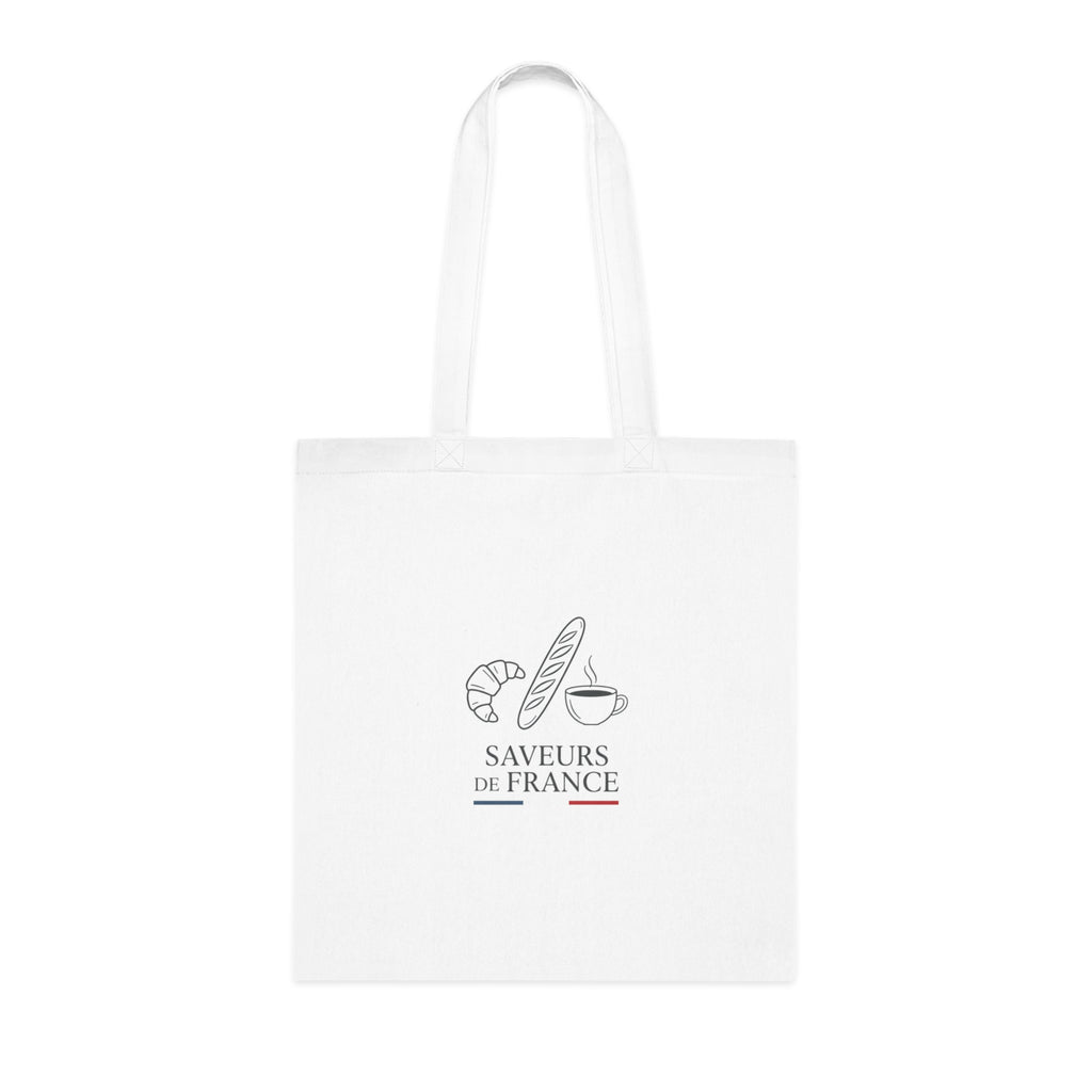 Saveurs de France Cotton Tote Bag — French Bakery Market Tote