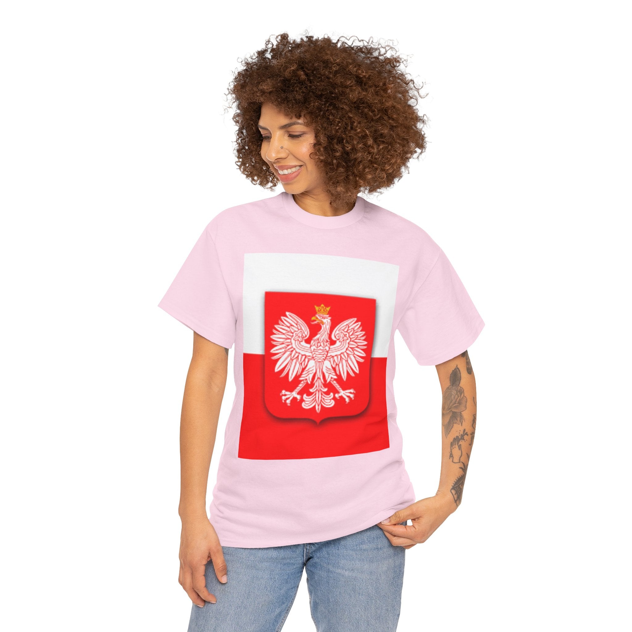 Polish White Eagle T-Shirt — Polska Coat of Arms Tee