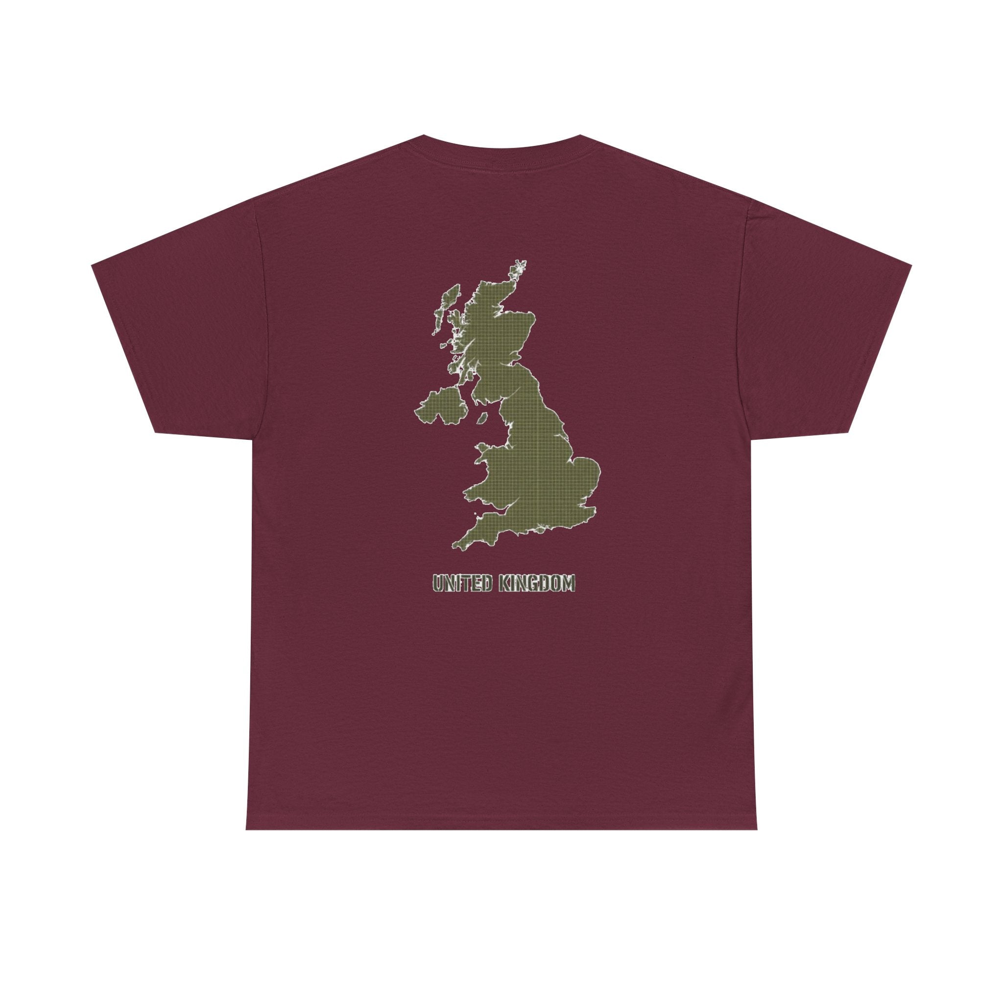 United Kingdom Map Tee — "GALLUS" Streetwear Graphic T-Shirt