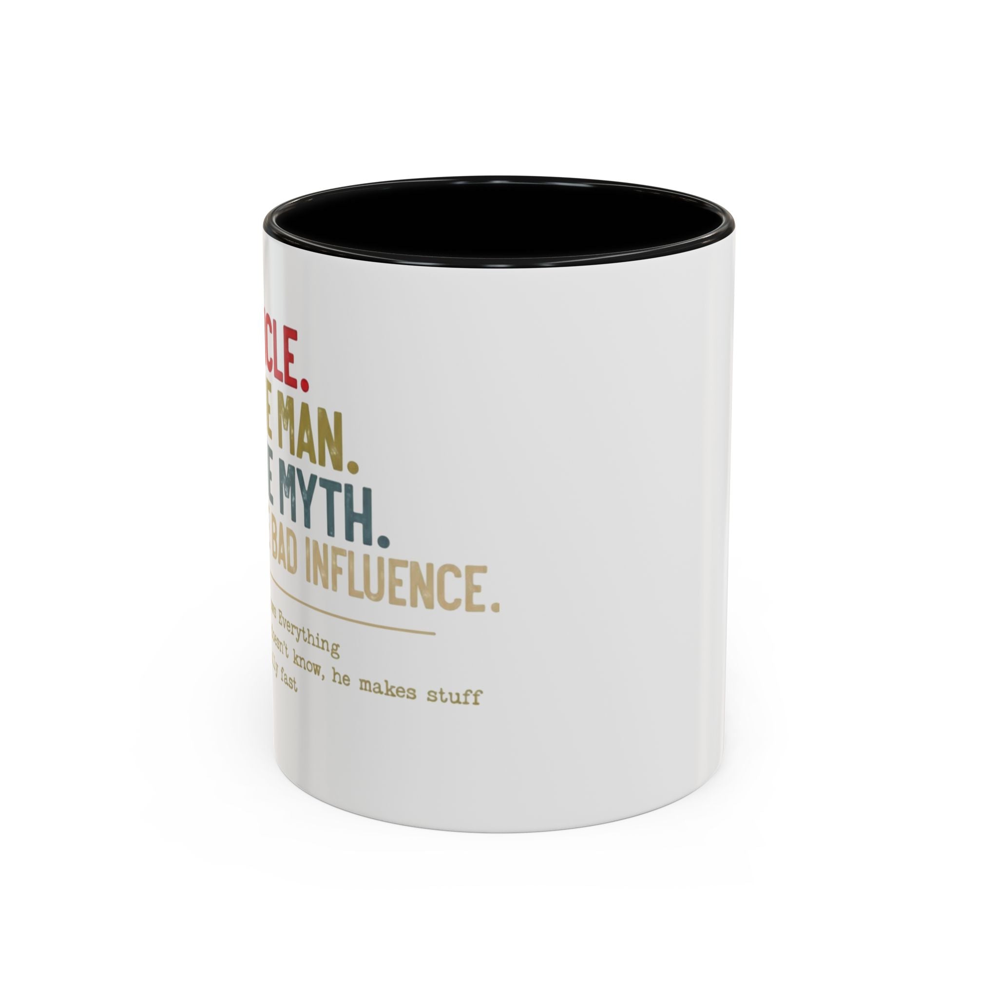 Uncle 'The Man, The Myth, The Legend' Accent Coffee Mug