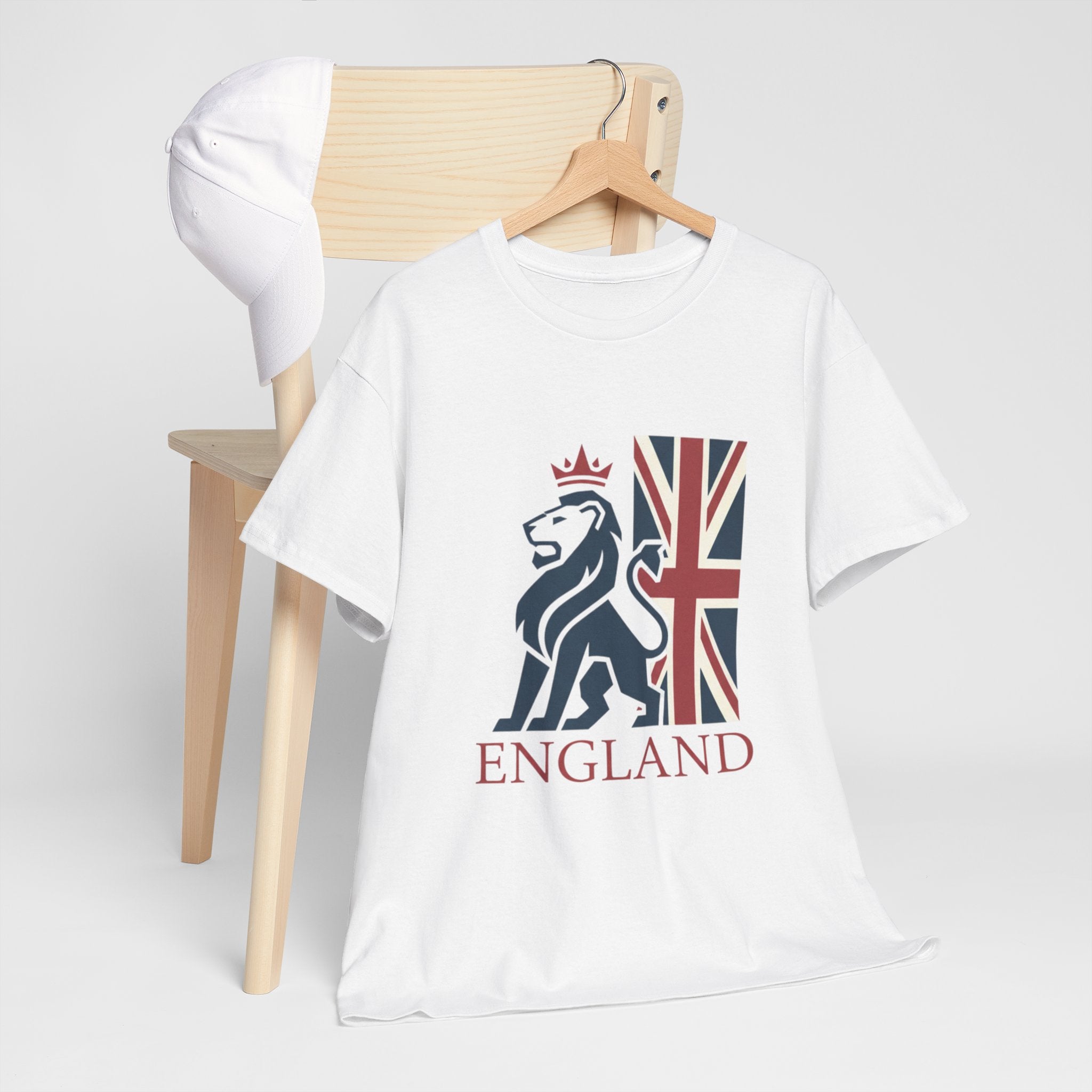 England Lion Flag T-Shirt — British Pride Graphic Tee