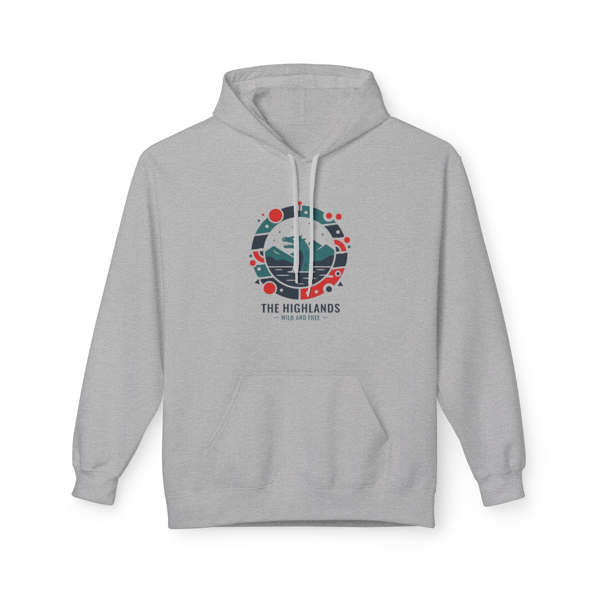 Highlands Mountain Hoodie — Scenic Retro Adventure Pullover